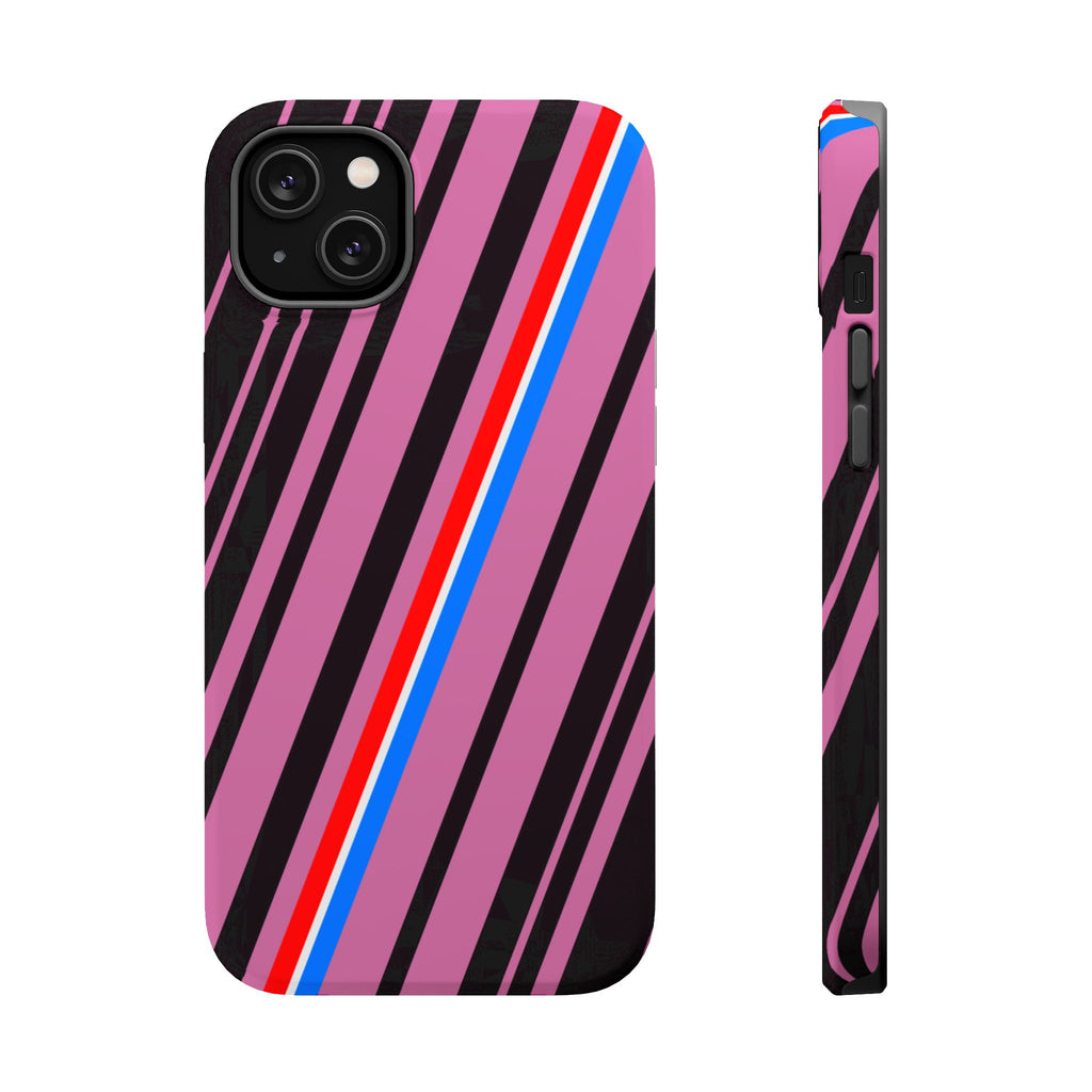 Vibrant Magnetic Phone Cases for Impact Resistance, Phone Protection, Gift for Tech Lovers, Postal Workers, Colorful Barcode Cases