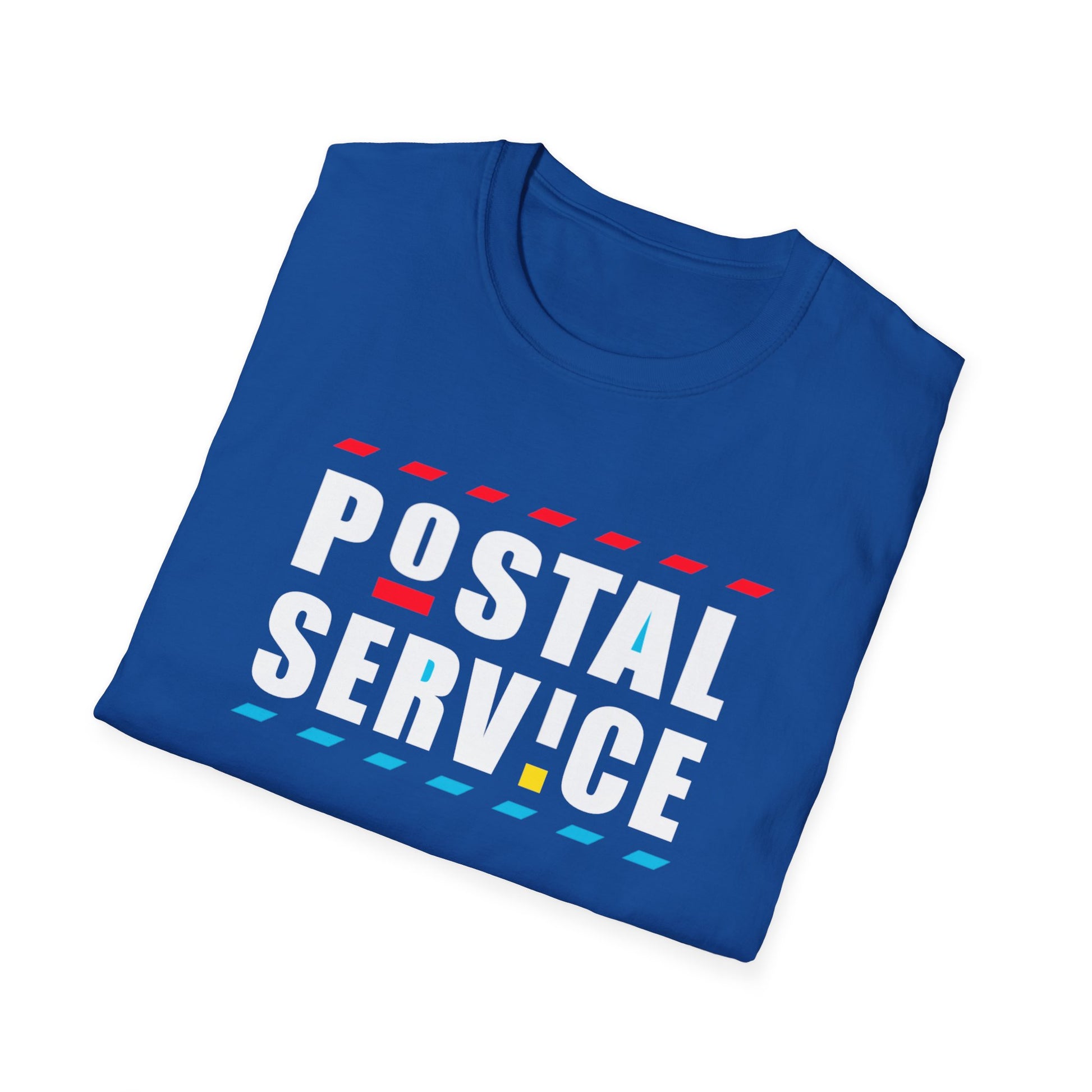 Postal Service Unisex Softstyle T-Shirt, Fun Graphic Tee, Gift for Postal Workers, Unique Casual Wear, Great for Holidays
