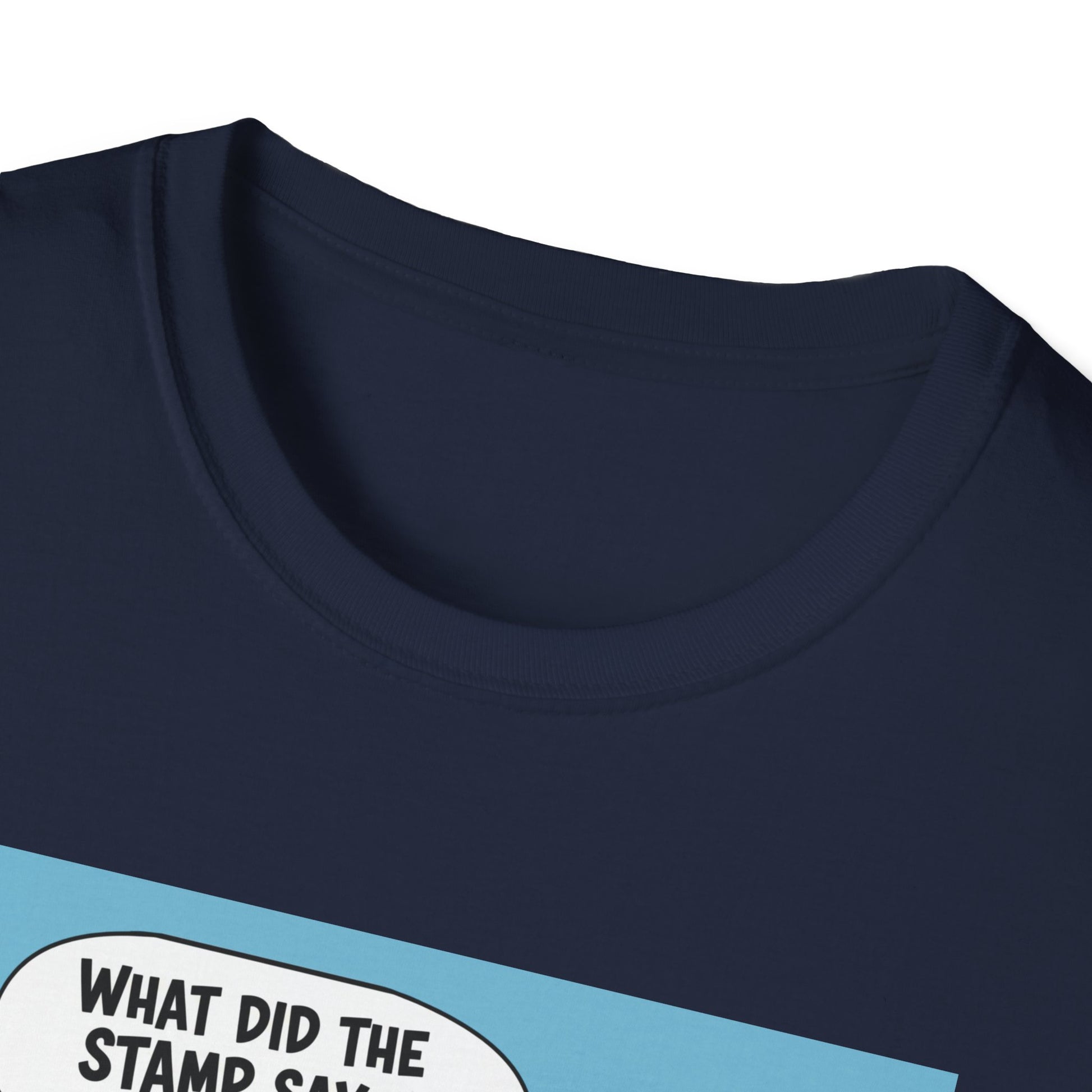 Funny Stamp Collector T-Shirt, Humorous Gift for Postal Workers, Quirky Tee for Collectors, Fun Conversation Starter