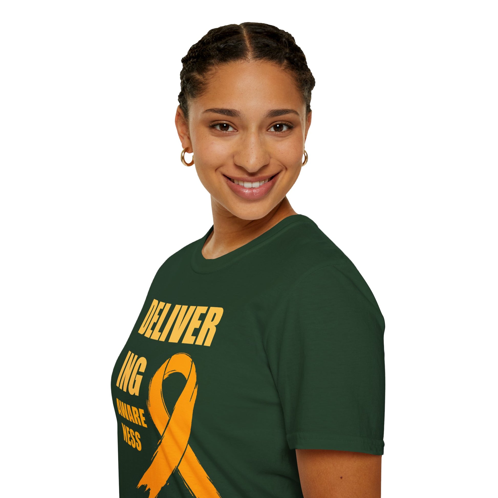 Childhood Cancer Awareness Shirt – Delivering Awareness Gold Ribbon Support Tee