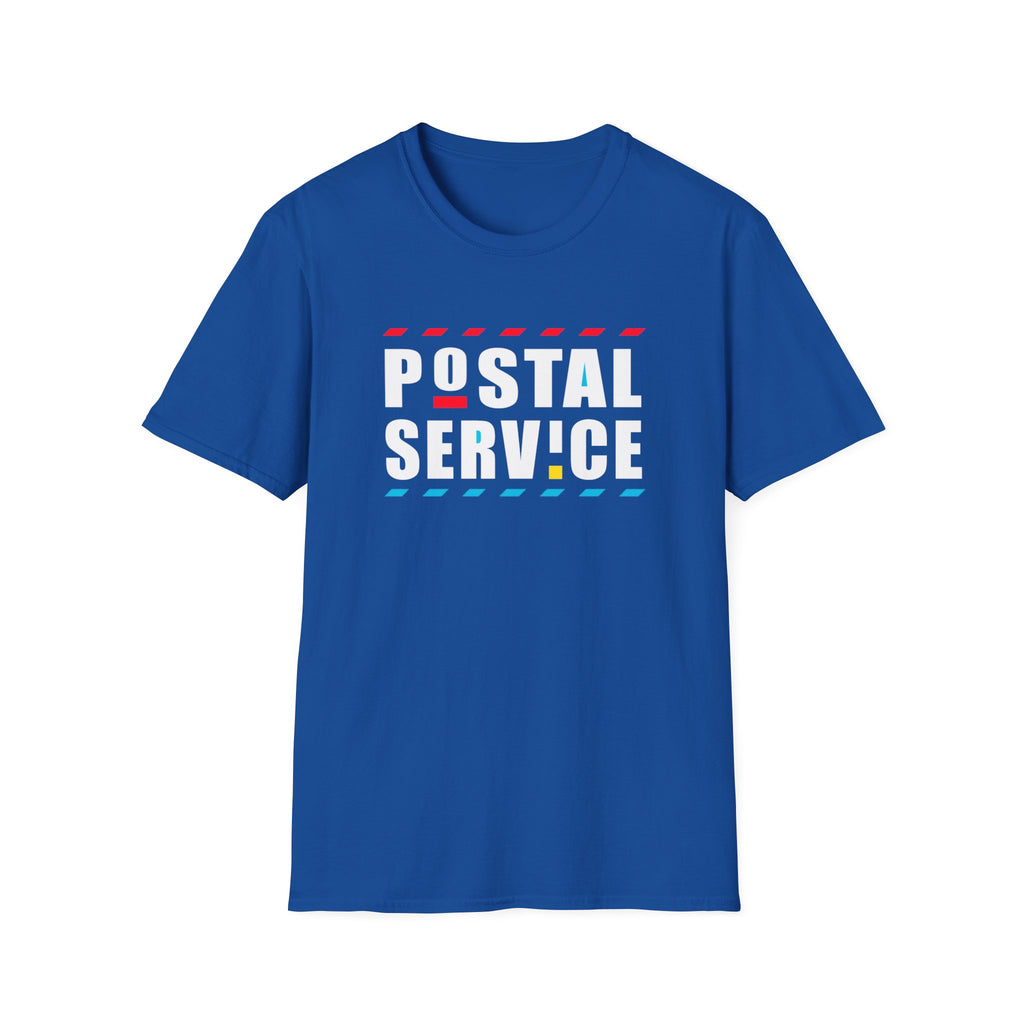 Postal Service Unisex Softstyle T-Shirt, Fun Graphic Tee, Gift for Postal Workers, Unique Casual Wear, Great for Holidays