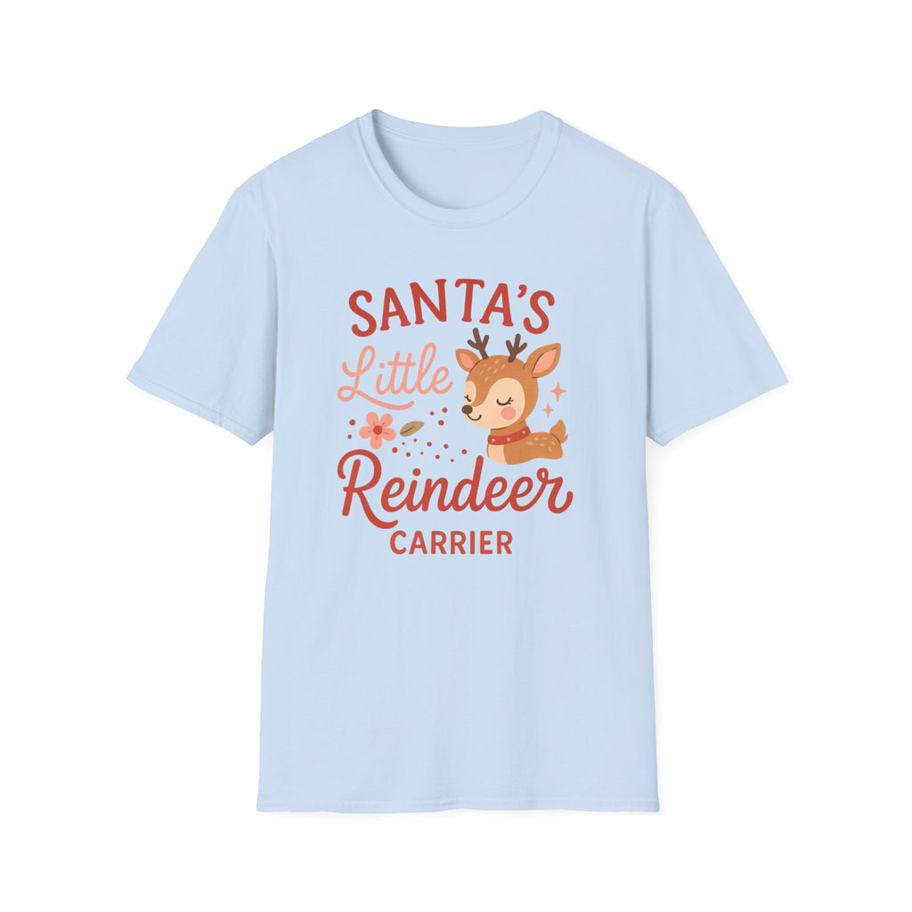 Santa's Little Reindeer Carrier T-Shirt