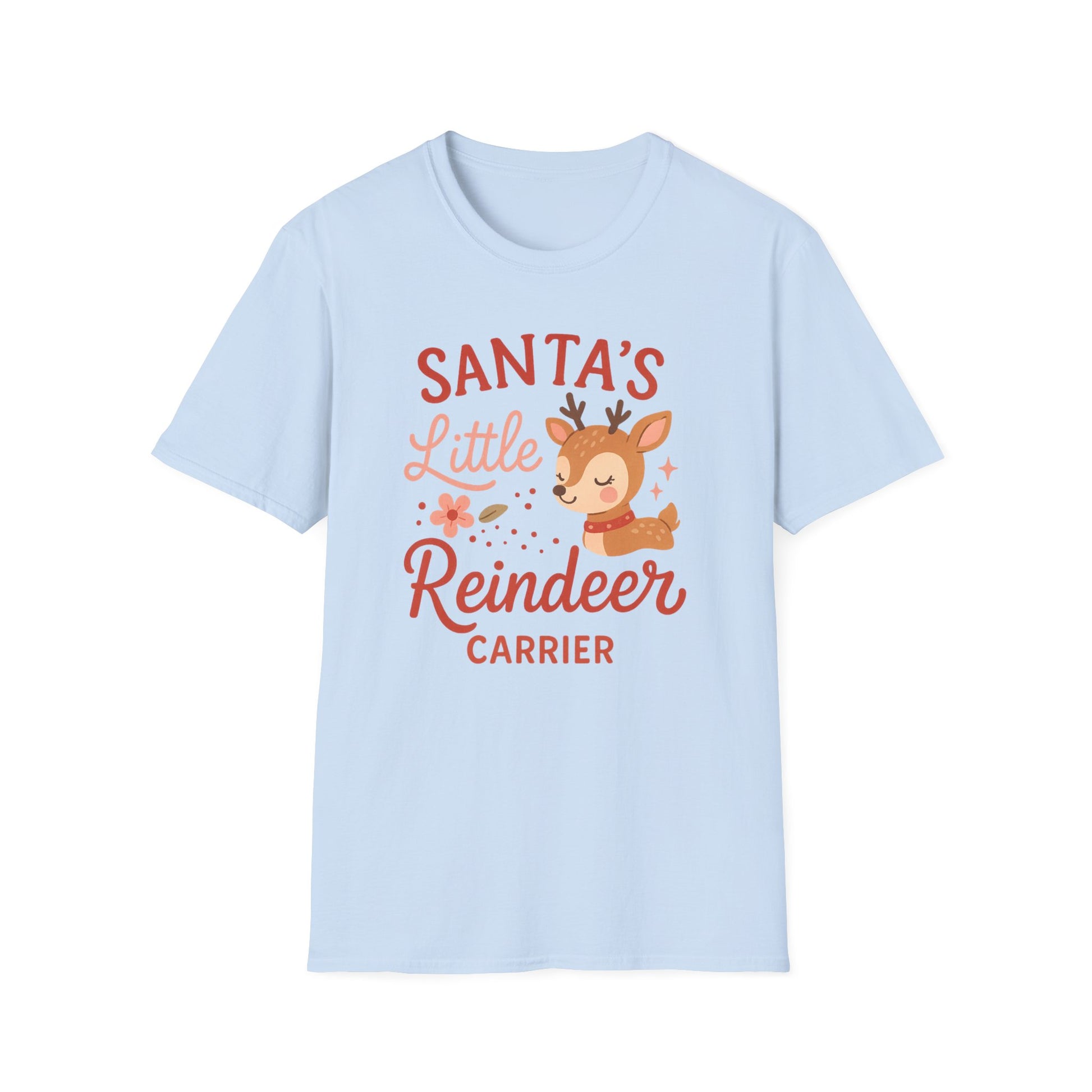 Santa's Little Reindeer Carrier T-Shirt