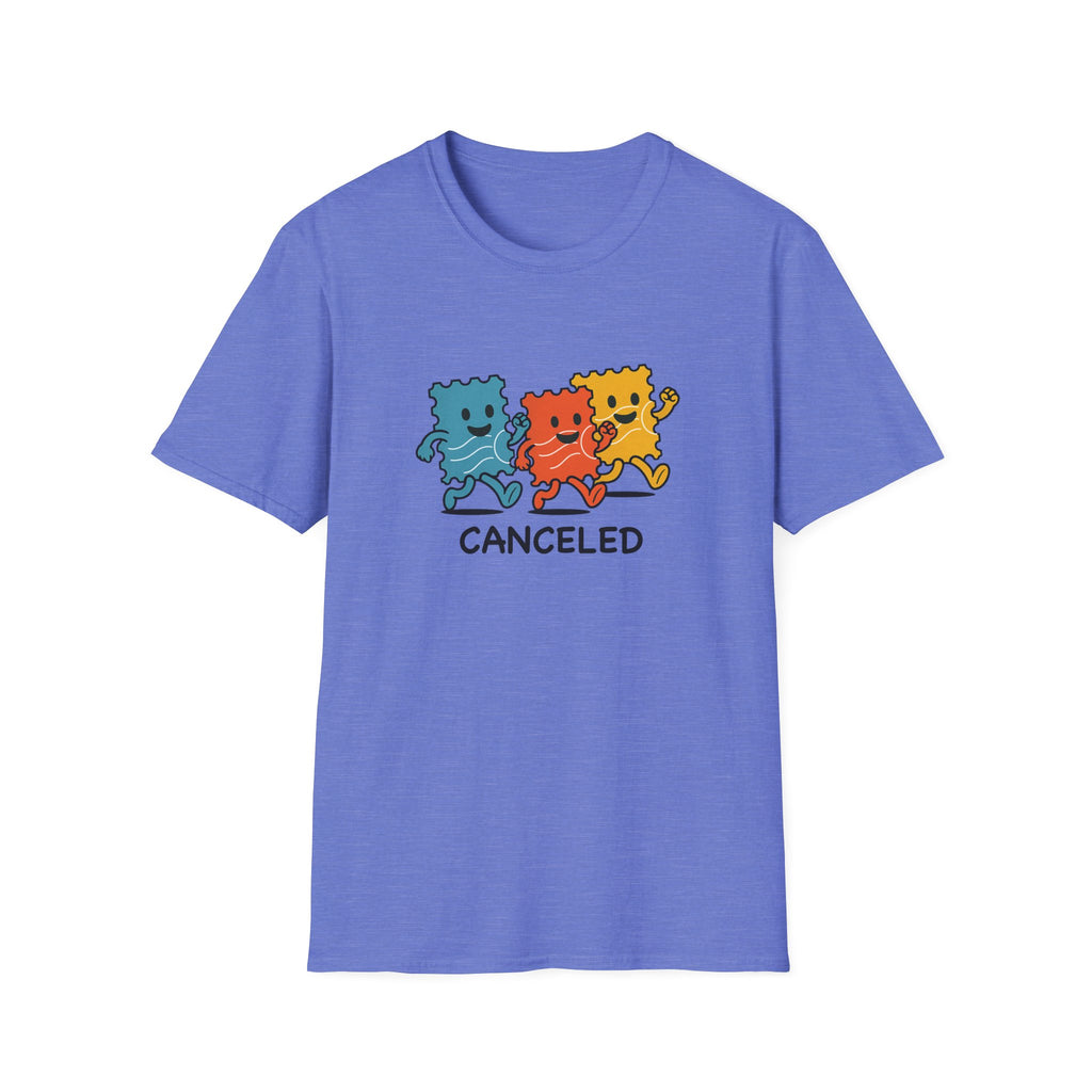 Cute Canceled Cartoon T-Shirt, Funny Gift for Friends, Unisex Softstyle Tee, Playful Graphic T-Shirt, Casual Wear for Celebrations, [...]