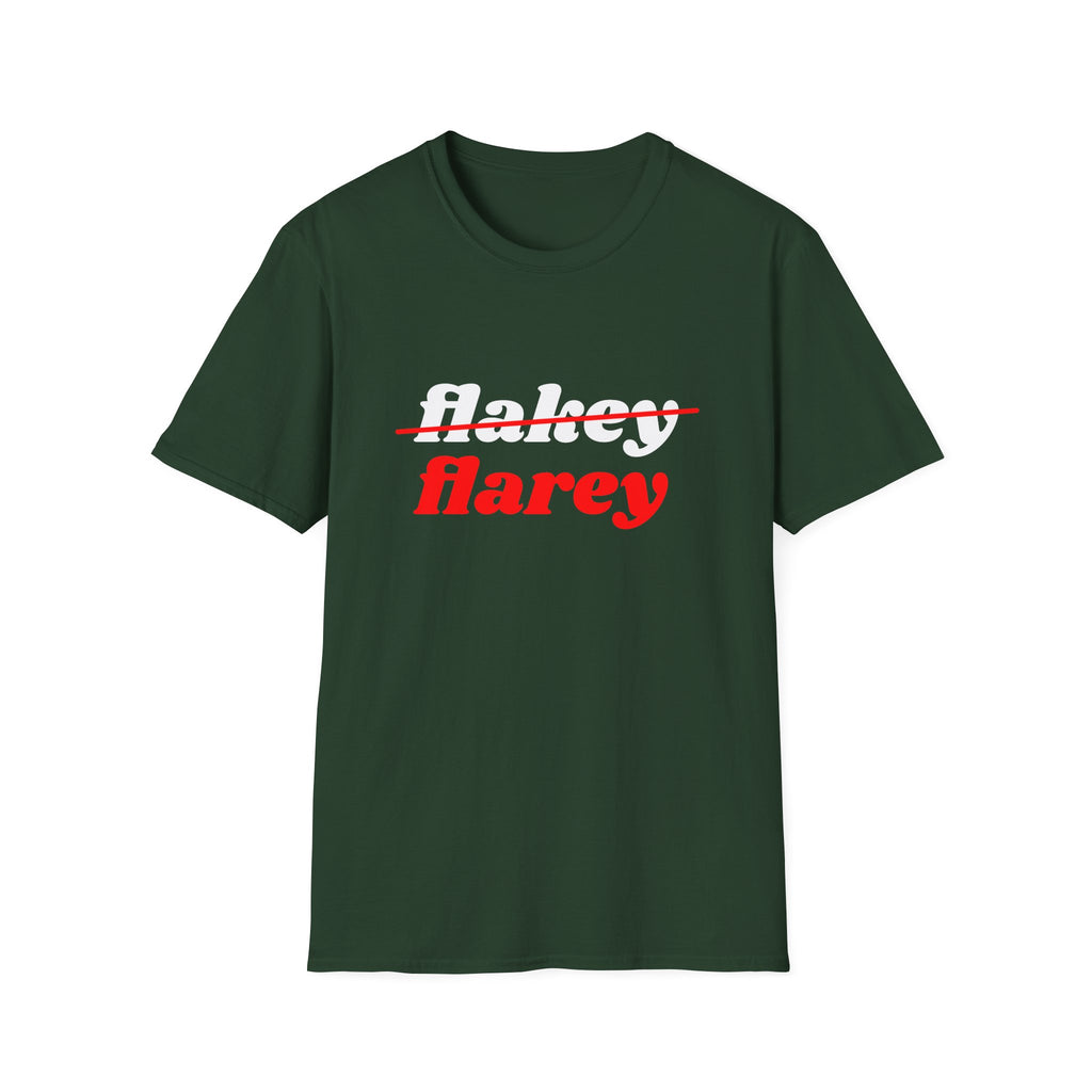 Not Flake, Flarey — Lupus humor Unisex Softstyle T-Shirt
