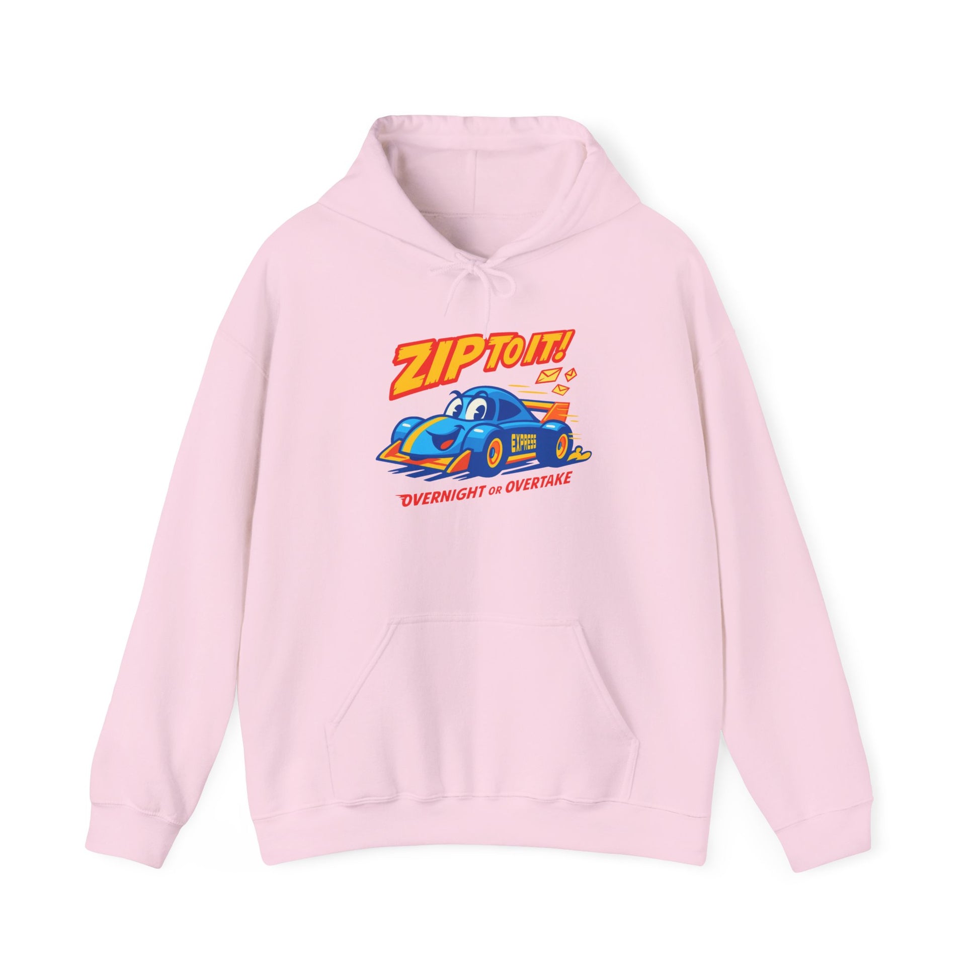 Zip It! Unisex Heavy Blend™ Hooded Sweatshirt - Fun Car Design, Gift for Car Lovers, Cozy Hoodie for Everyday Wear, Cool Graphic Sweatshirt