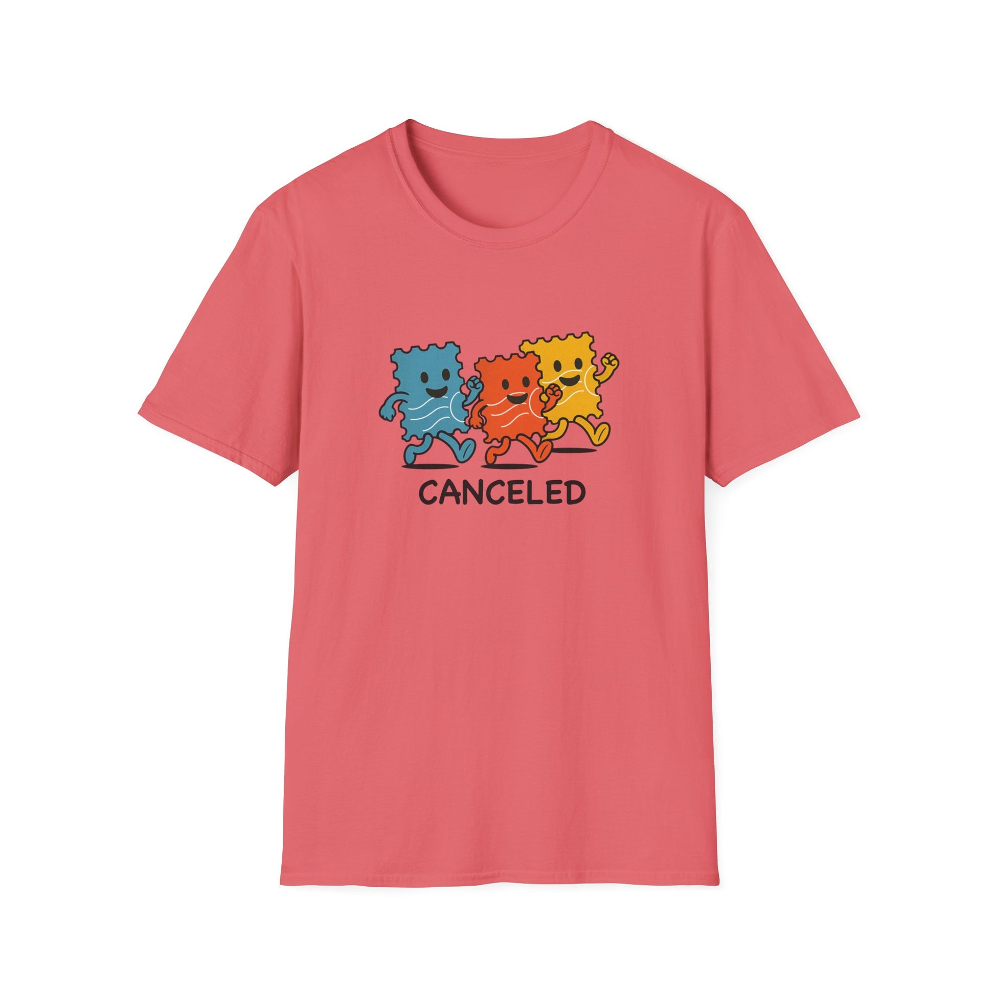 Cute Canceled Cartoon T-Shirt, Funny Gift for Friends, Unisex Softstyle Tee, Playful Graphic T-Shirt, Casual Wear for Celebrations, [...]