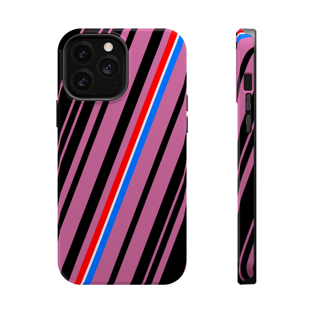 Vibrant Magnetic Phone Cases for Impact Resistance, Phone Protection, Gift for Tech Lovers, Postal Workers, Colorful Barcode Cases