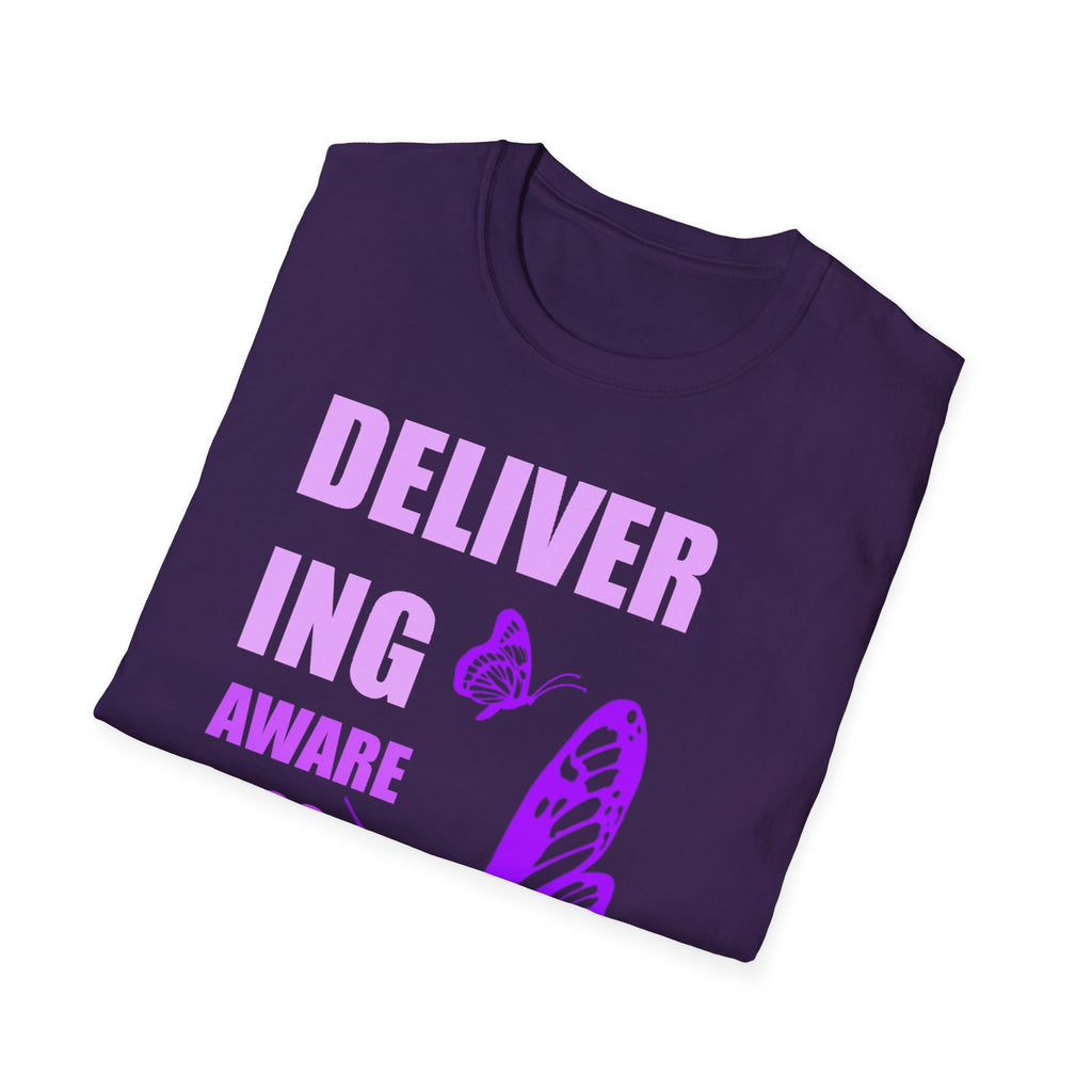 Lupus Awareness Shirt – Delivering Awareness Purple Butterfly Support Tee