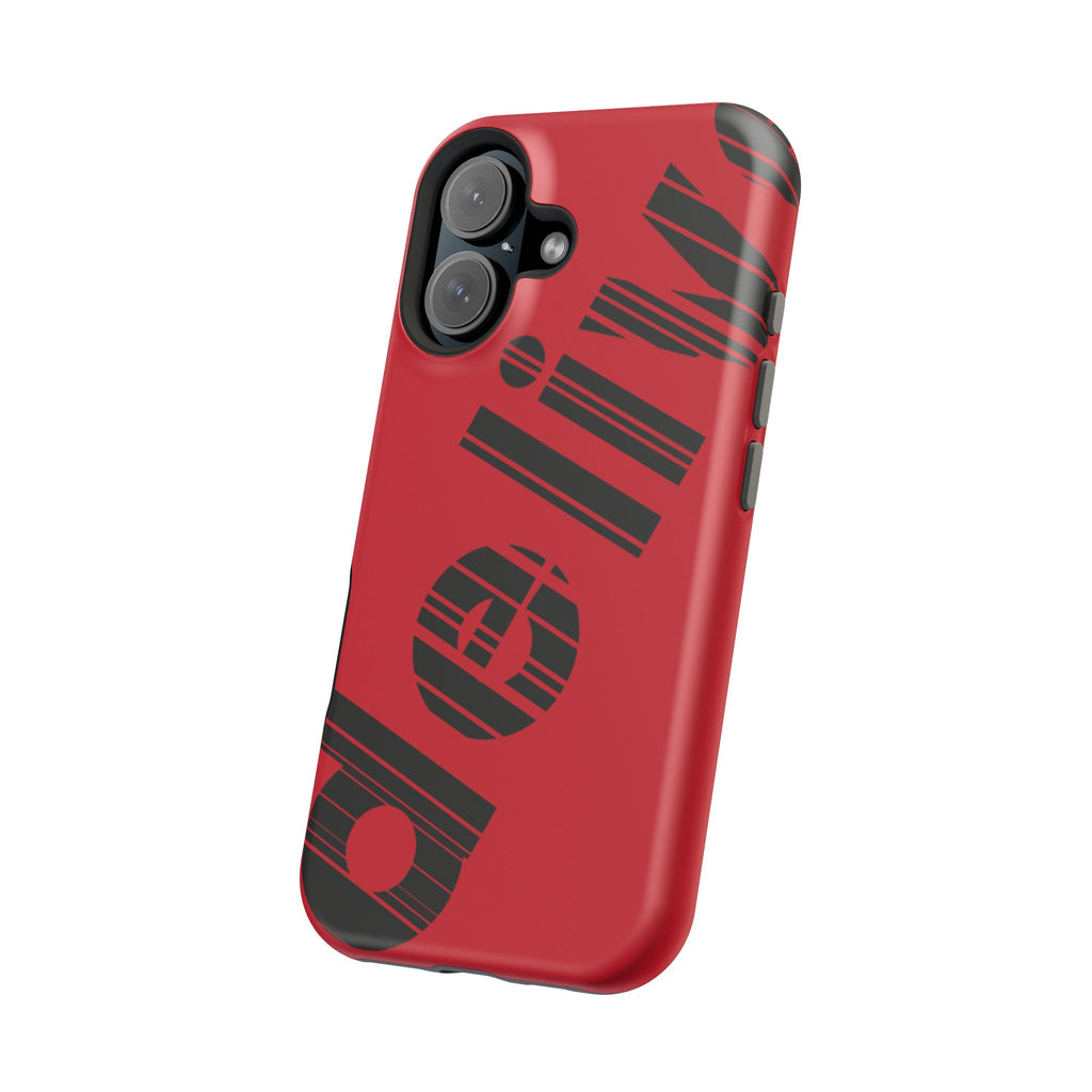 “Delivered” Magnetic Phone Cases, Impact-Resistant Phone Covers for Teens, Gift for Friends, Unique Cell Phone Accessories, Red Design, Custom [...]