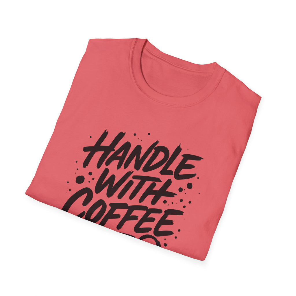 Coffee Lover's Unisex Softstyle T-Shirt | Perfect for Casual Wear, Gifts, Birthdays, Coffee Enthusiasts, Holiday Celebrations