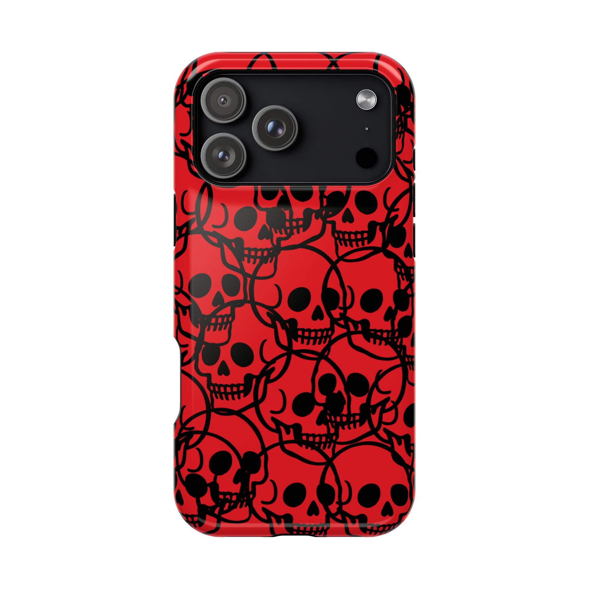 Magnetic Impact-Resistant Skull Cases