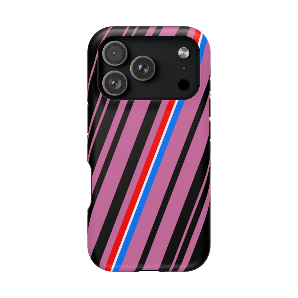 Vibrant Magnetic Phone Cases for Impact Resistance, Phone Protection, Gift for Tech Lovers, Postal Workers, Colorful Barcode Cases