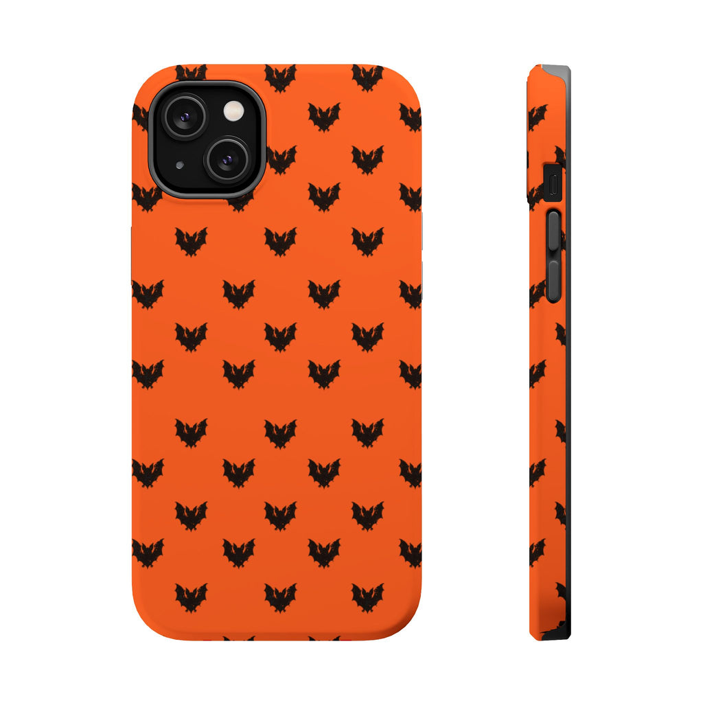 Halloween Design Durable Phone Case with Spooky Bat Design, Magnetic Impact-Resistant Case, Black Cat Pattern, Gift for Halloween, Phone Accessories, [...]