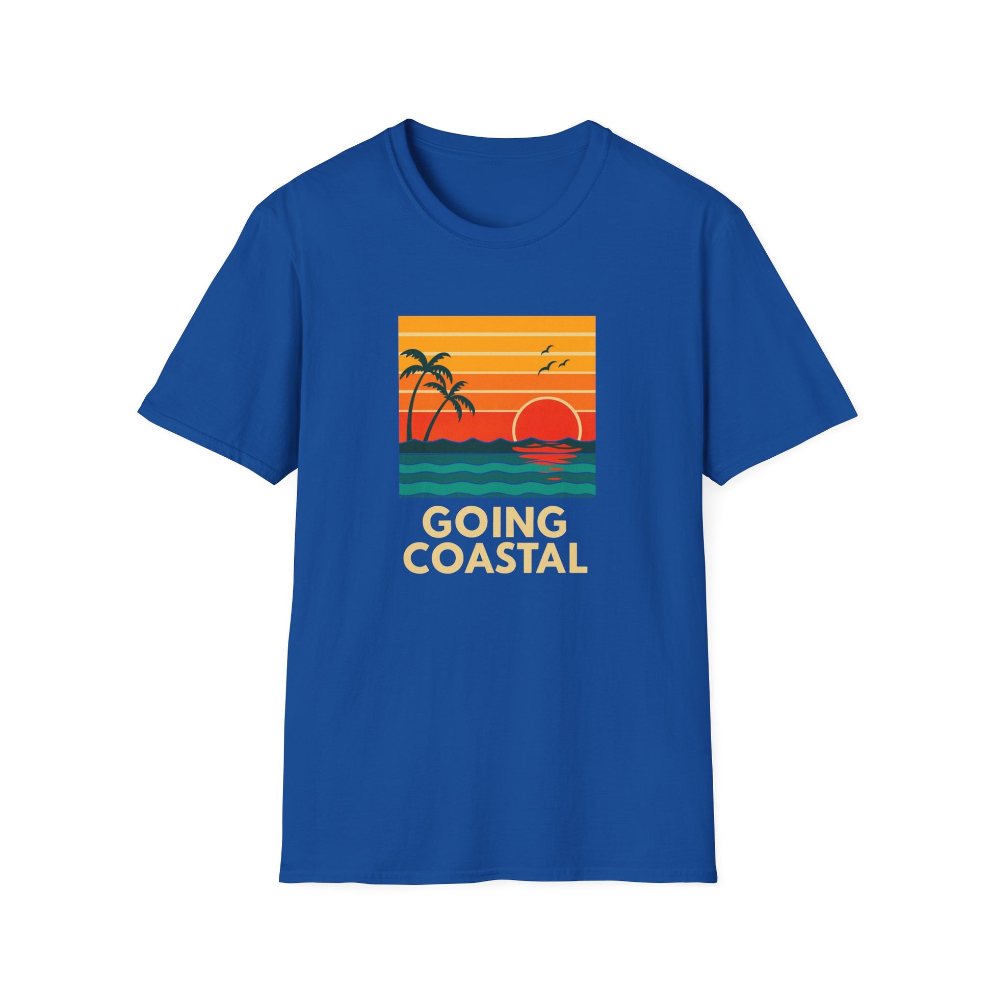 Going Coastal Unisex T-Shirt | Beach Vibes Tee for Summer, Holidays, Travel, Vacation Wear, Gift for Him or Her