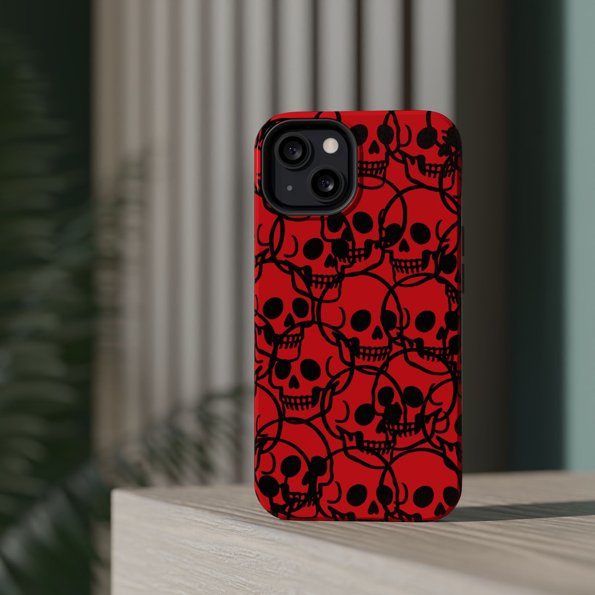 Magnetic Impact-Resistant Skull Cases