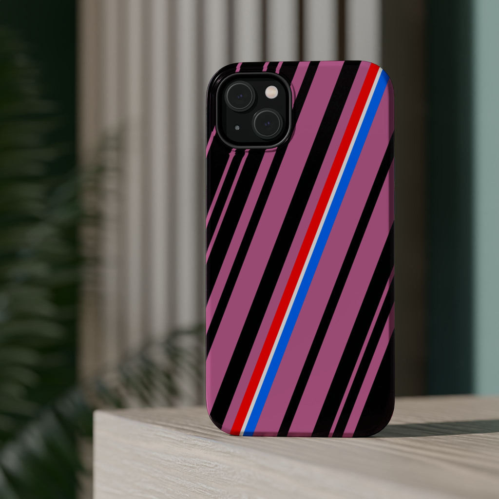 Vibrant Magnetic Phone Cases for Impact Resistance, Phone Protection, Gift for Tech Lovers, Postal Workers, Colorful Barcode Cases