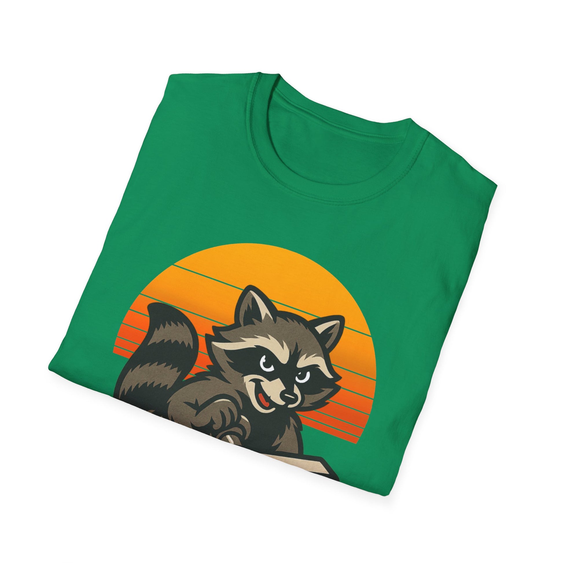 Retro Raccoon Returned T-Shirt, Unisex Graphic Postal Tee, Funny Animal Shirt, Gift for Animal Lovers, Postal Workers and Mail Carriers, Vintage Style Tee