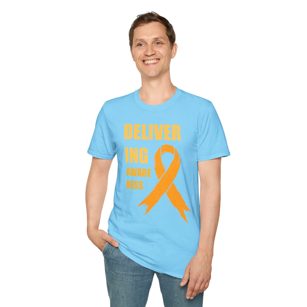 Childhood Cancer Awareness Shirt – Delivering Awareness Gold Ribbon Support Tee