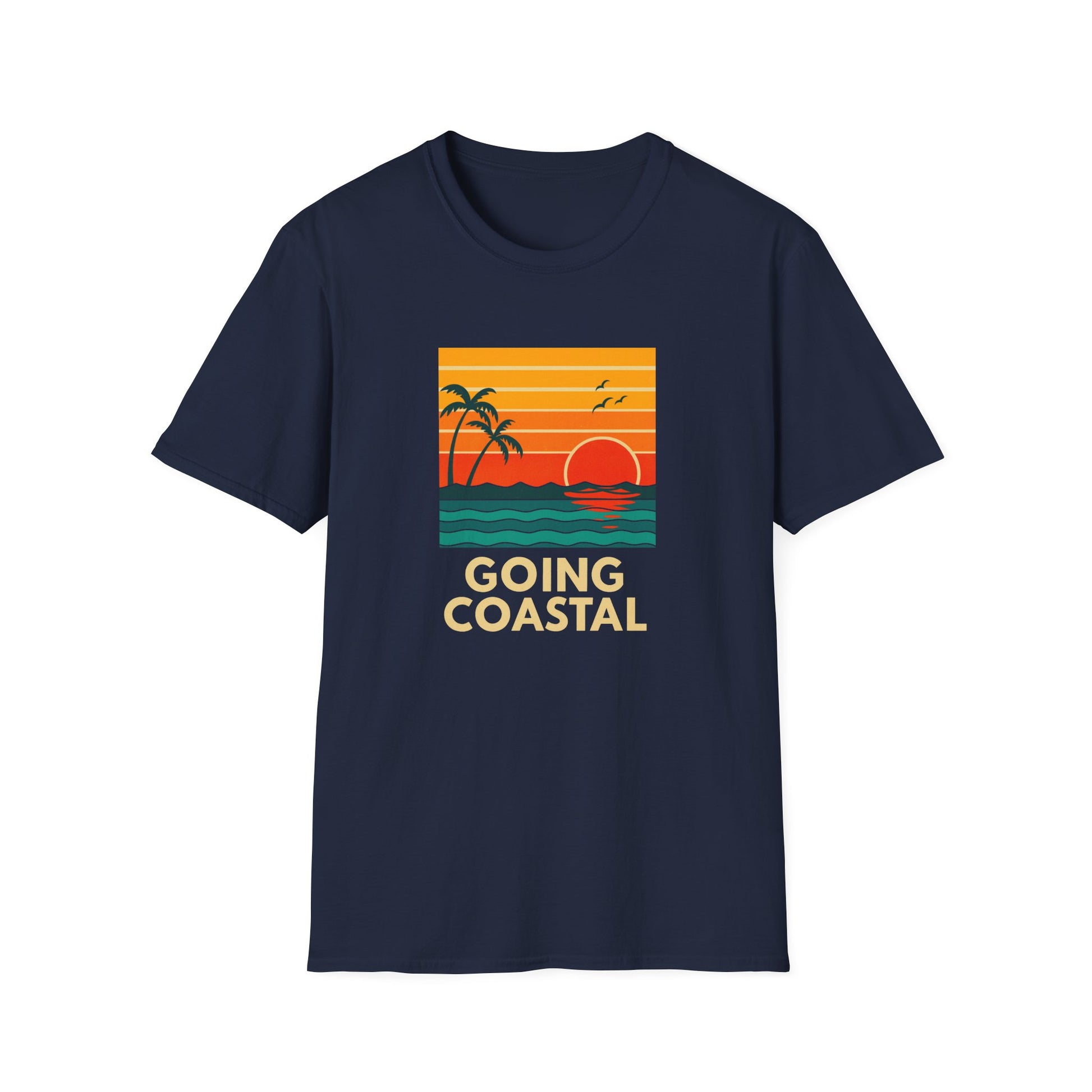 Going Coastal Unisex T-Shirt | Beach Vibes Tee for Summer, Holidays, Travel, Vacation Wear, Gift for Him or Her