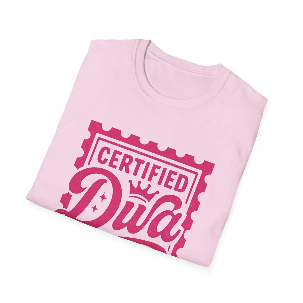Certified Diva Mail Mischief Unisex T-Shirt, Fun Graphic Tee, Playful Gift, Casual Wear, Birthday, Holiday Celebrations