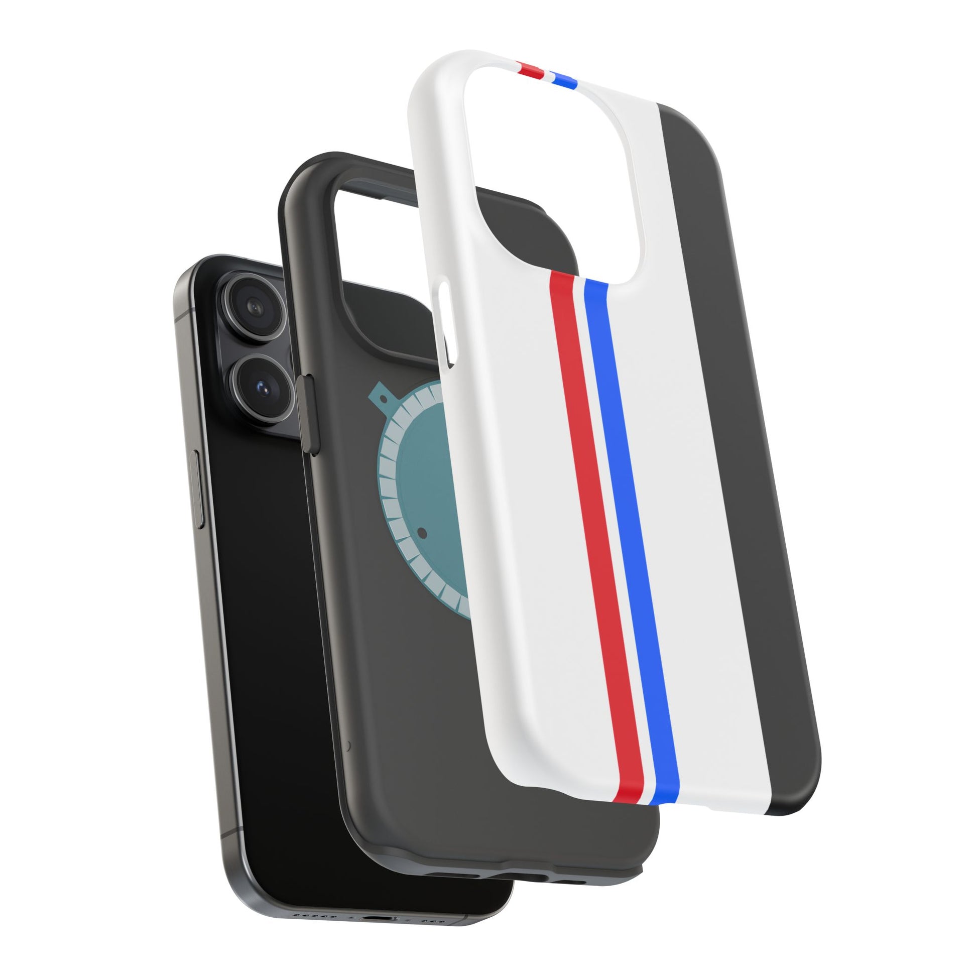 Postal Inspired Magnetic Impact-Resistant Phone Cases, Durable Phone Covers, Stylish Smartphone Accessories, Unique Gift Idea, Customizable Phone Shells