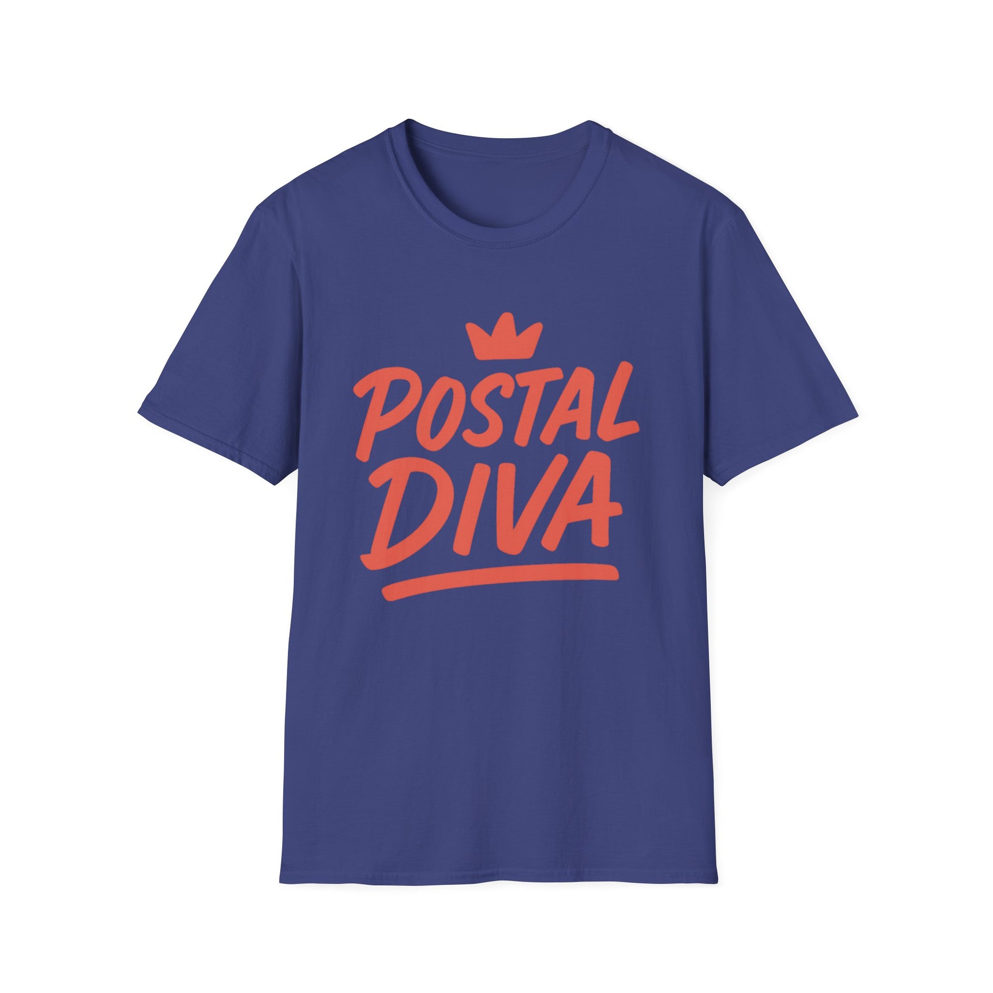 Postal Diva Unisex T-Shirt - Fun Gift for Postal Workers, Casual Wear, Birthday, Holidays, Graphic Tee