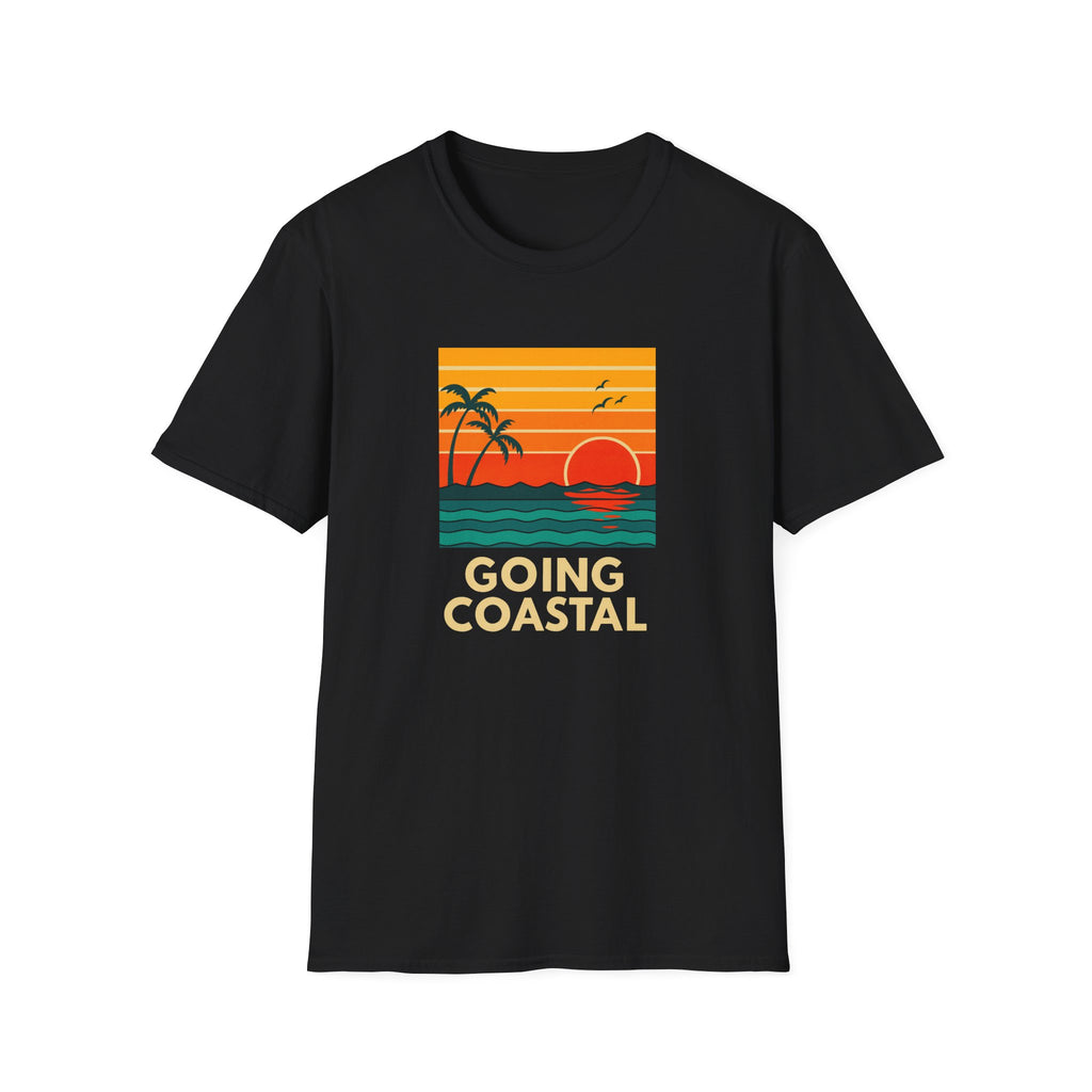 Going Coastal Unisex T-Shirt | Beach Vibes Tee for Summer, Holidays, Travel, Vacation Wear, Gift for Him or Her