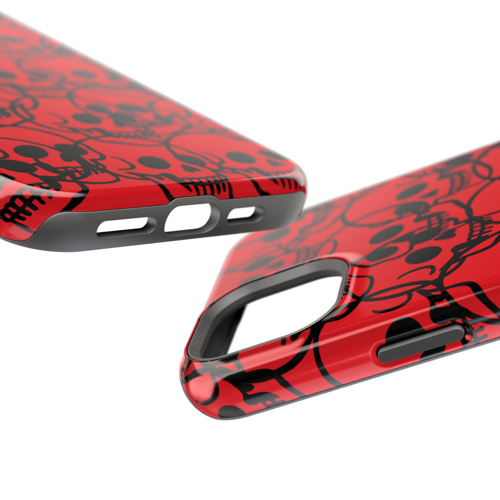 Magnetic Impact-Resistant Skull Cases