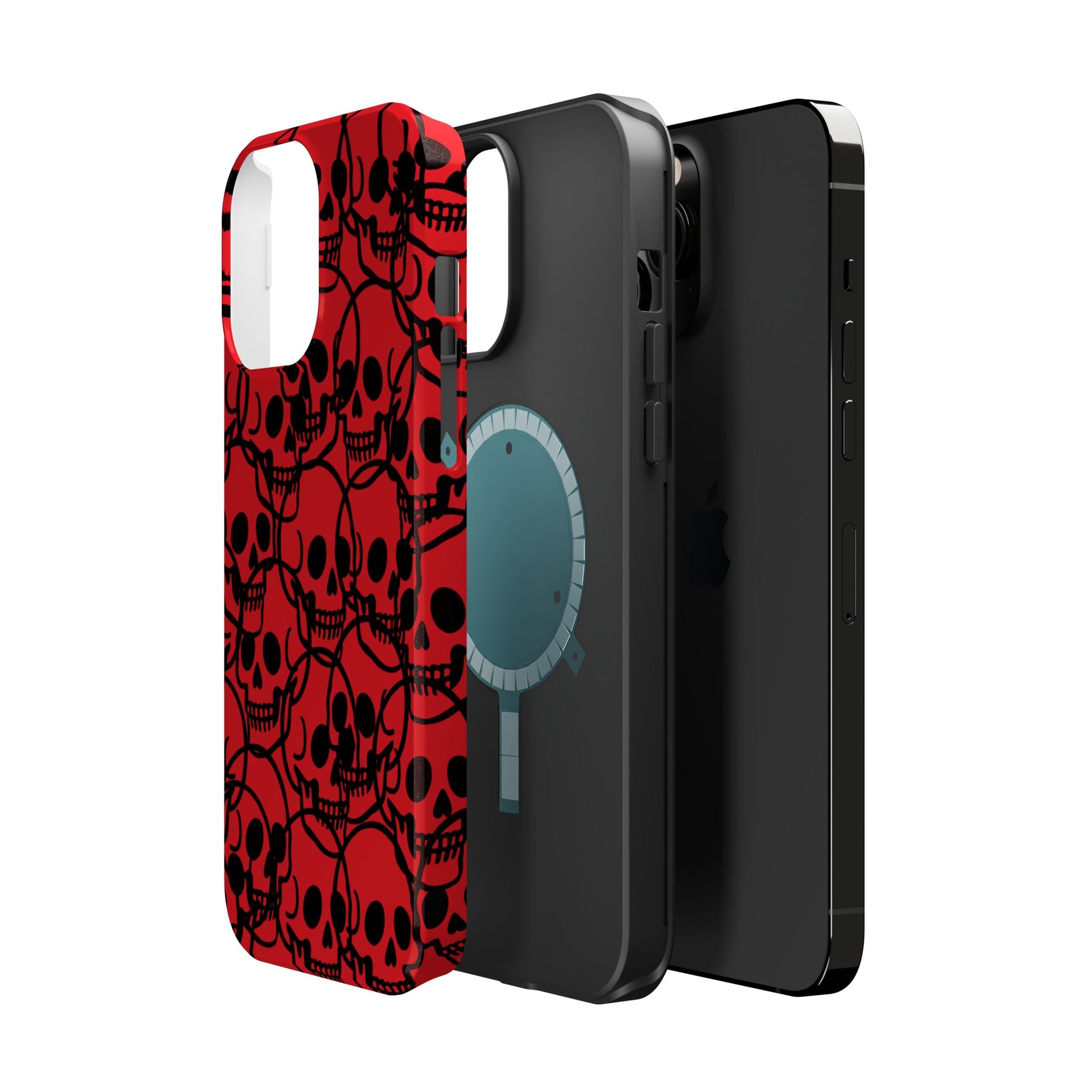 Magnetic Impact-Resistant Skull Cases