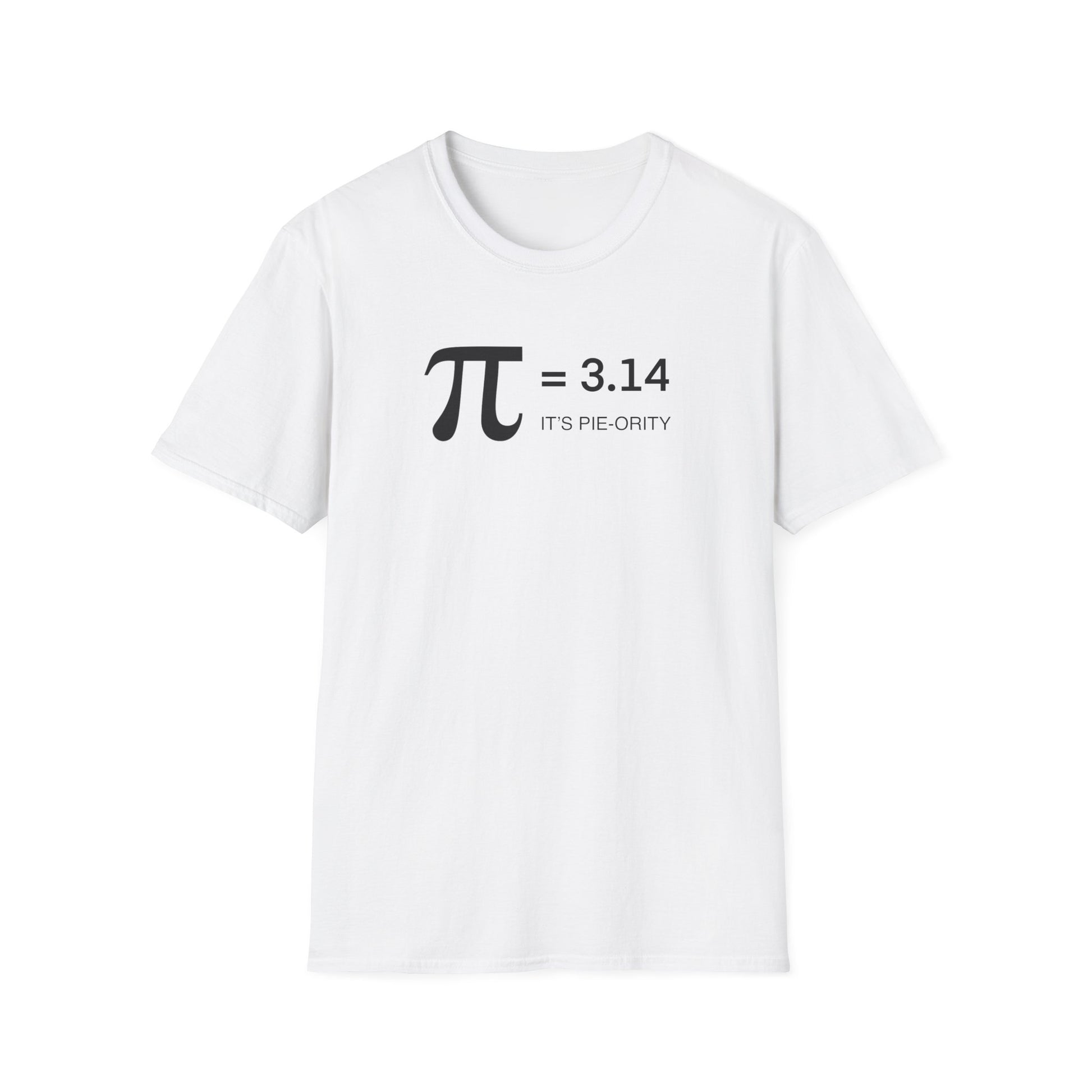 Pi = 3.14 T‑Shirt — Funny MathPi/ Pie Pun Tee for Pi Day