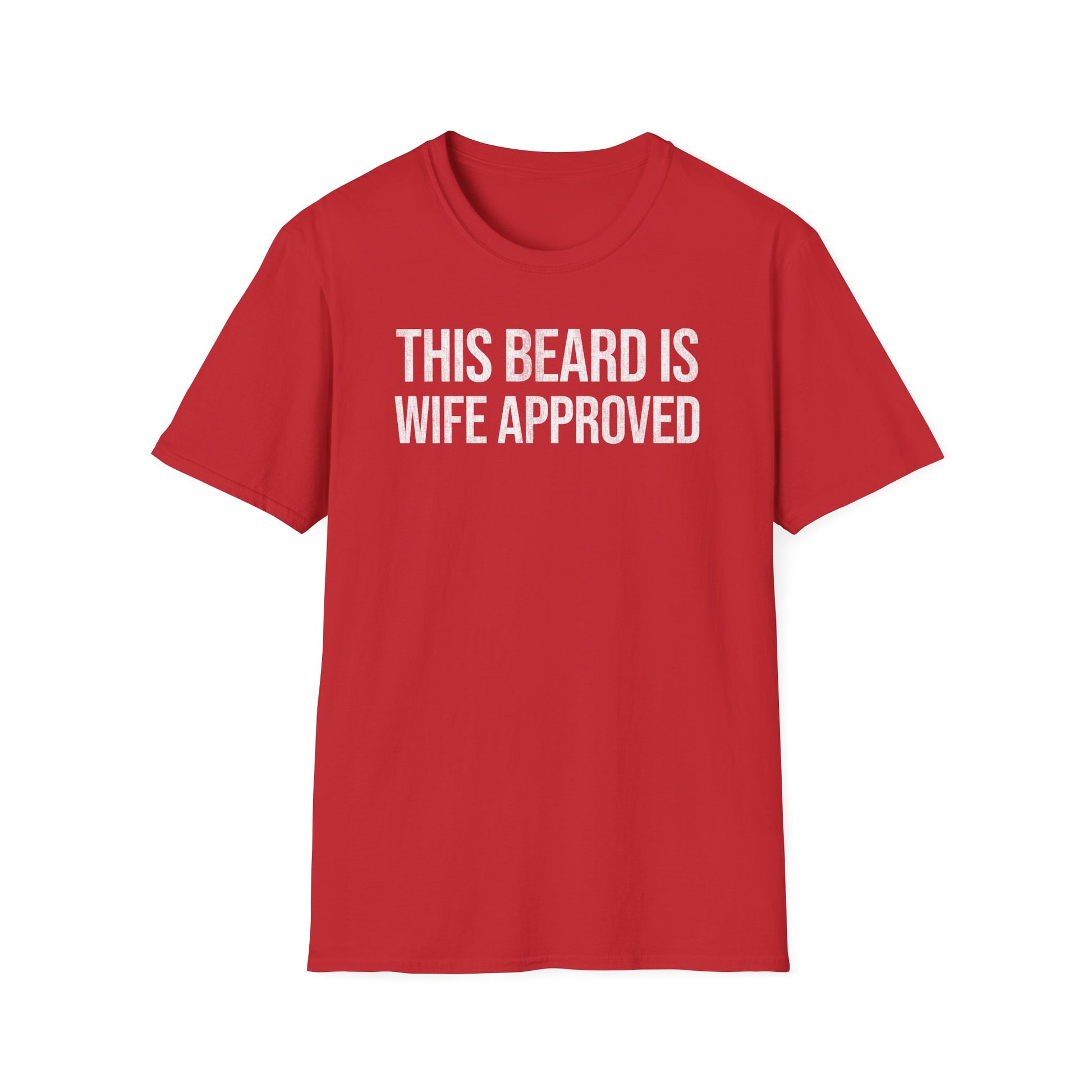 This Beard Is Wife Approved" Funny Beard Shirt for Husbands & Dads