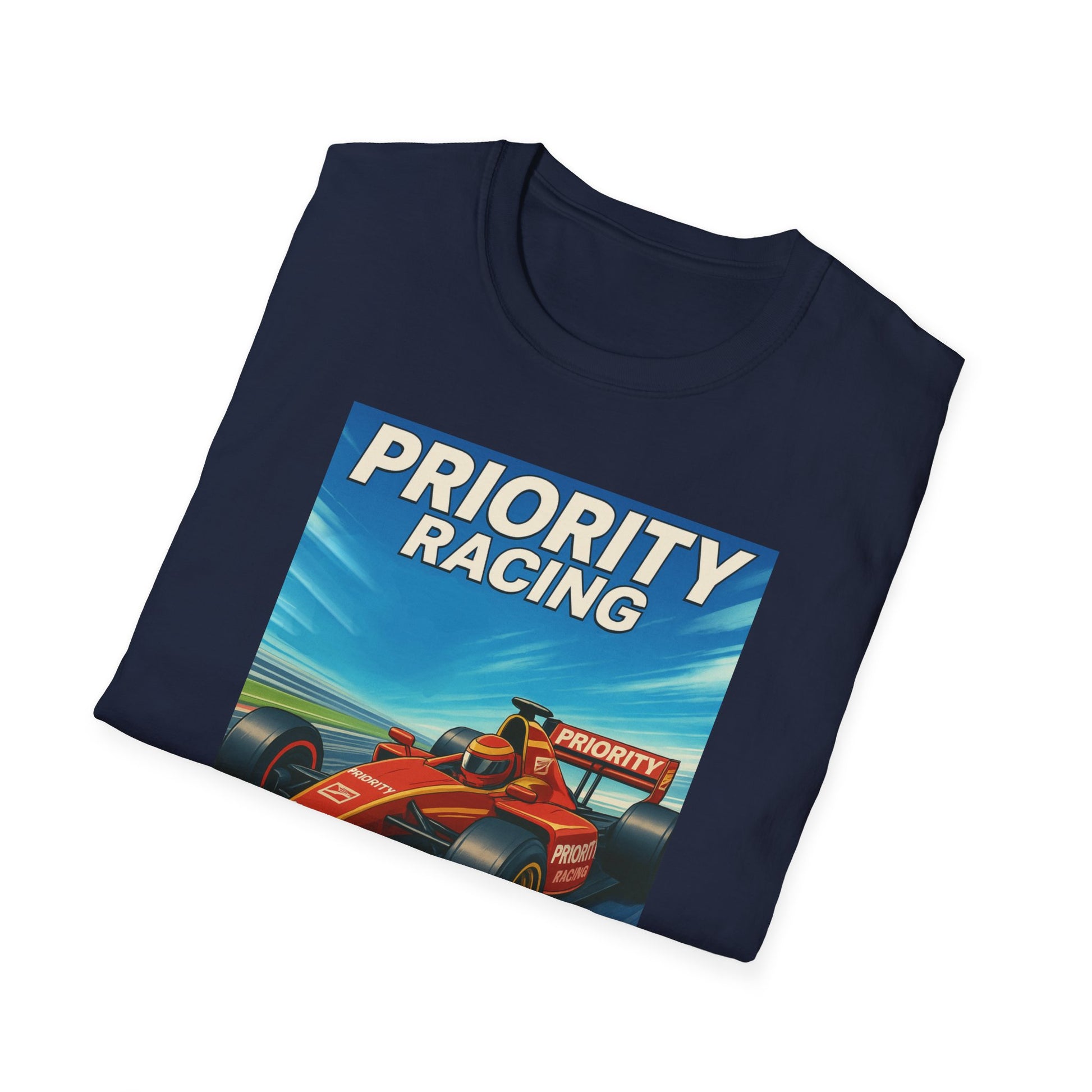 Vintage Racing T-Shirt, Retro Car Tee, Motor Sports Shirt, Gift for Car Lovers, Racing Enthusiast Apparel, Unisex Softstyle Top