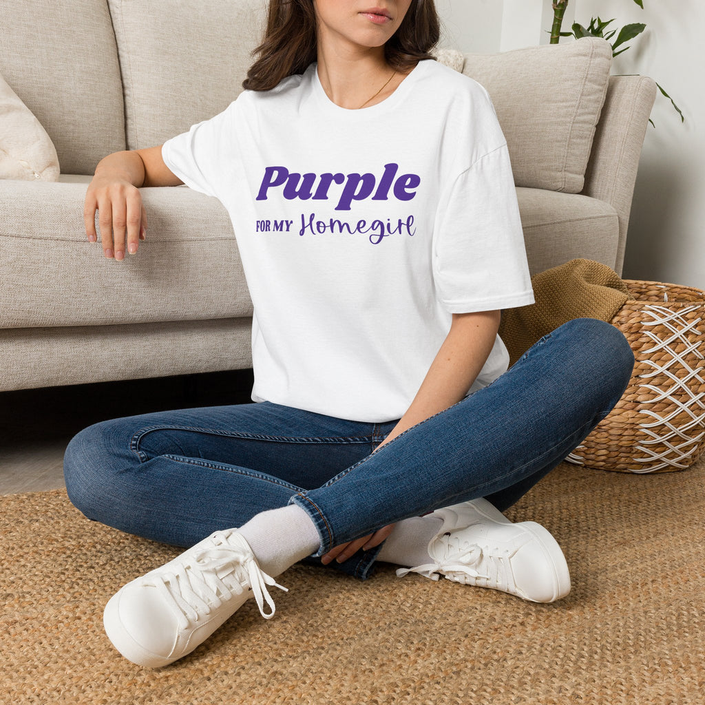 Purple For My Homegirl Lupus Awareness Graphic T-Shirt