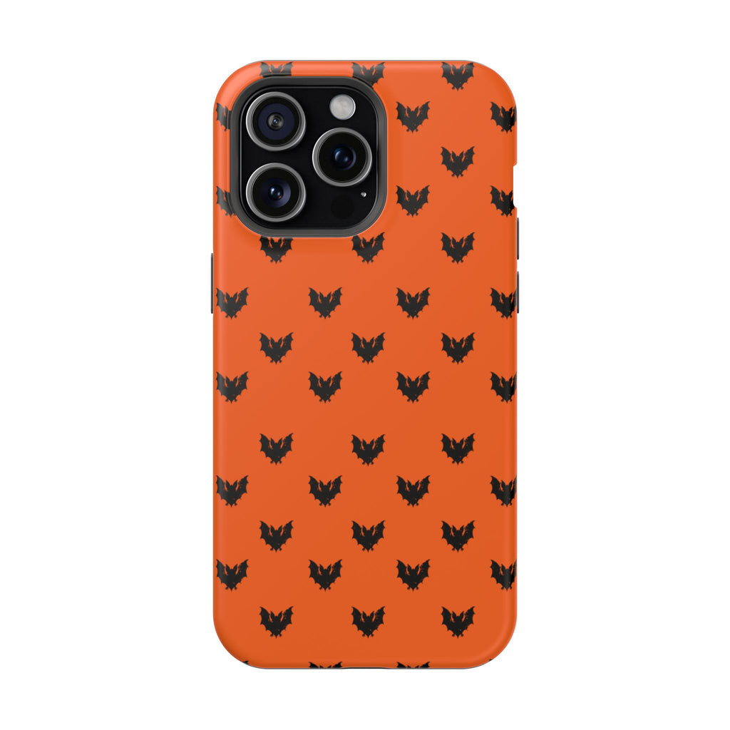 Halloween Design Durable Phone Case with Spooky Bat Design, Magnetic Impact-Resistant Case, Black Cat Pattern, Gift for Halloween, Phone Accessories, [...]