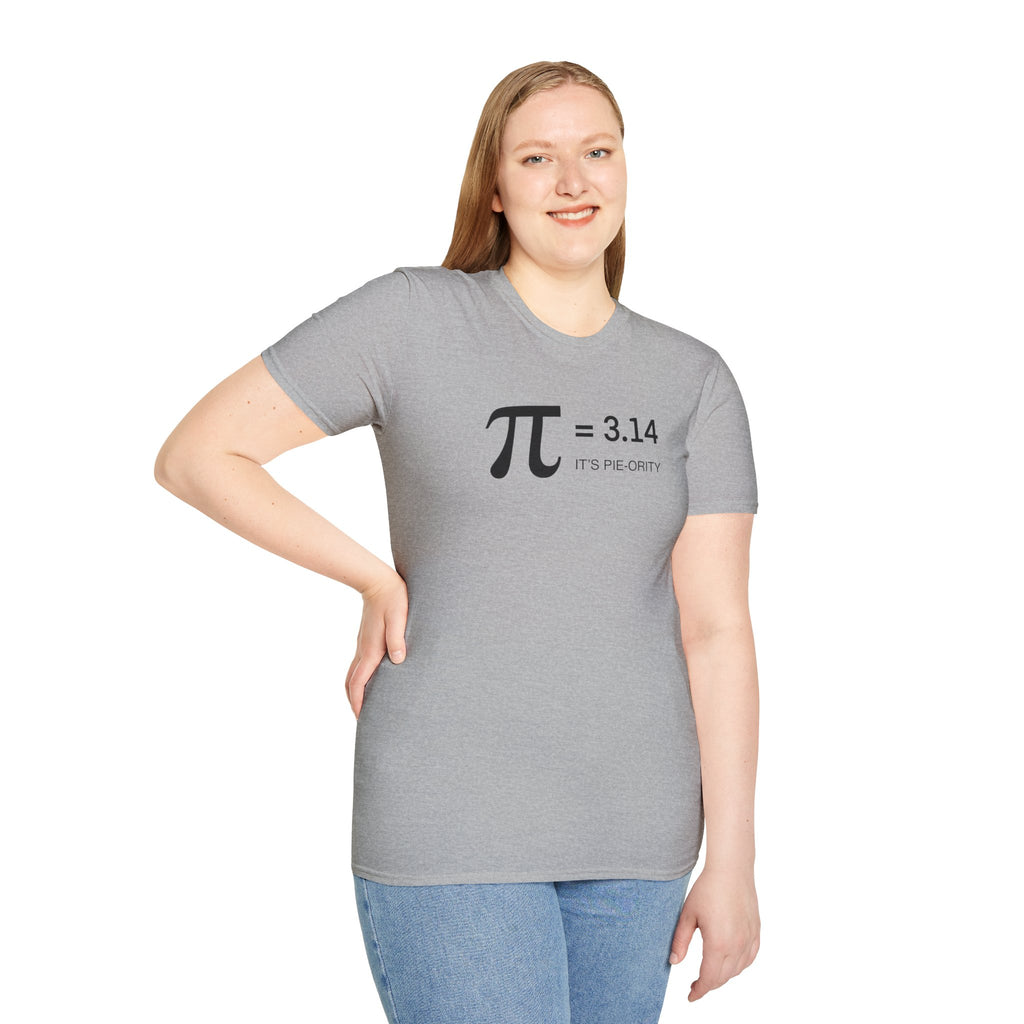 Pi = 3.14 T‑Shirt — Funny MathPi/ Pie Pun Tee for Pi Day