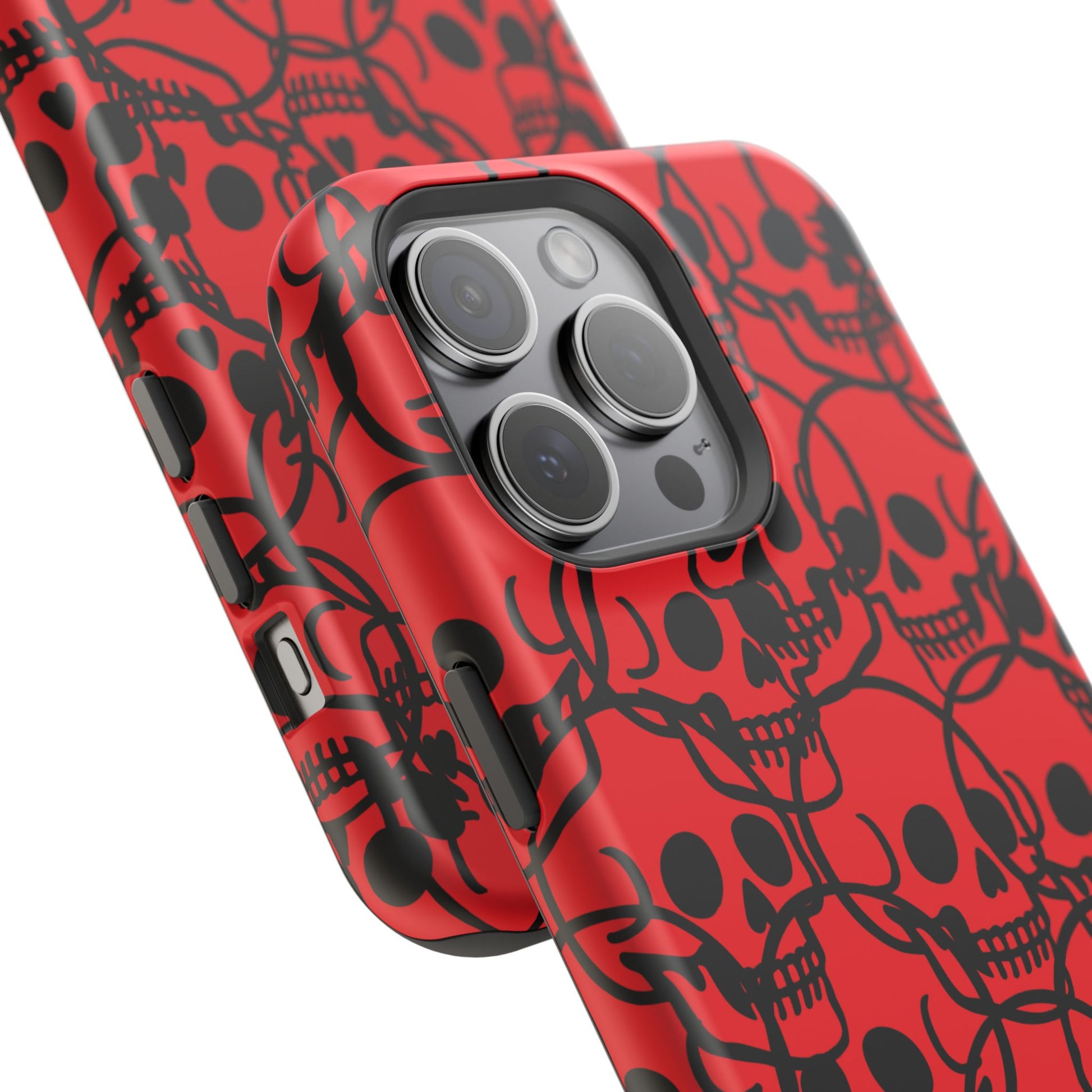 Magnetic Impact-Resistant Skull Cases