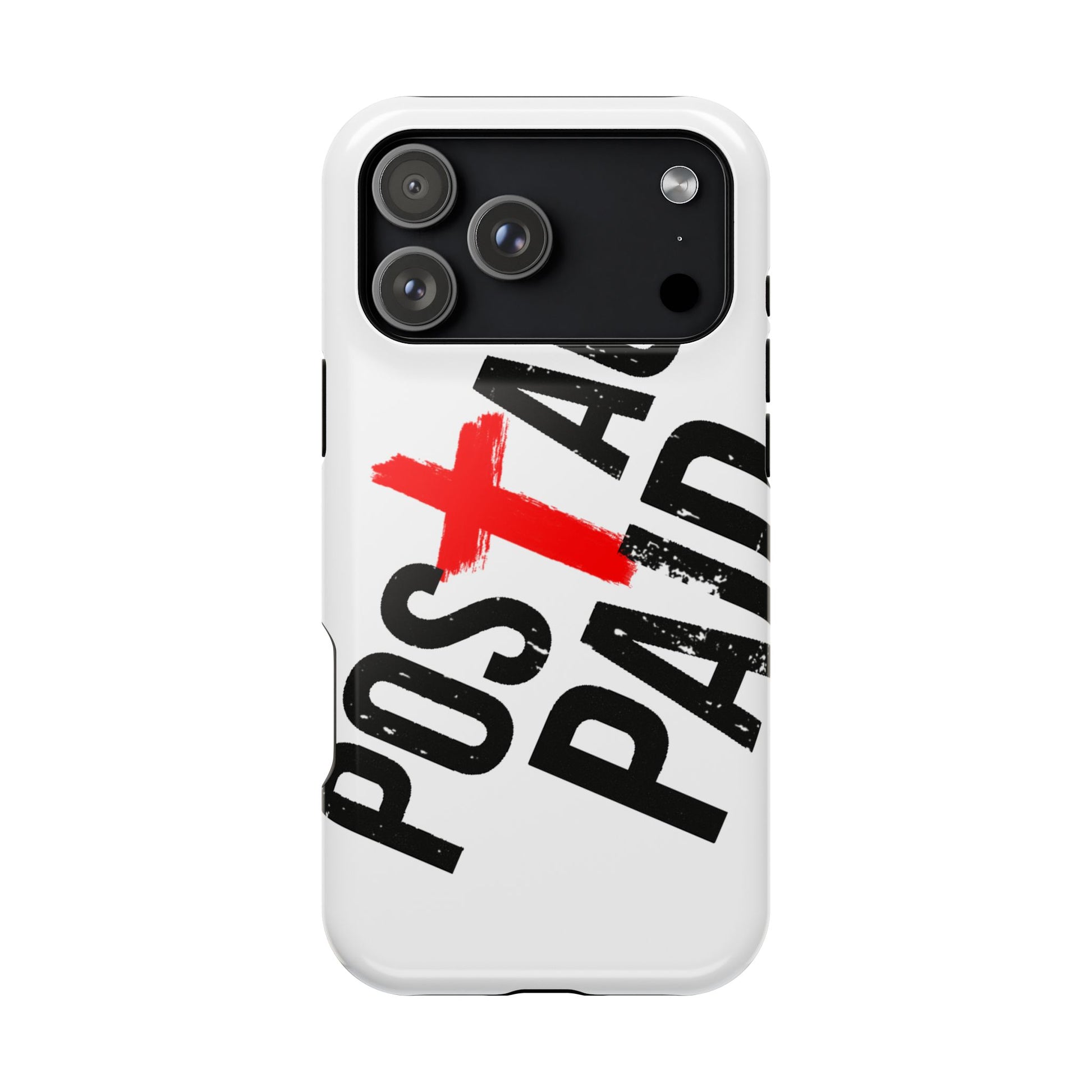 Postage Paid Impact-Resistant Phone Case - 'Postage Paid' Design, Inspiration Phone Case, Gifts For Faith Believers, Gifts For Postal Workers, Inspirational Gifts.