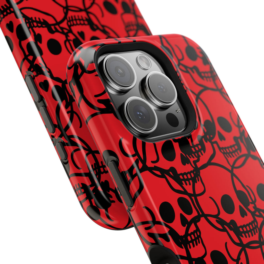 Magnetic Impact-Resistant Skull Cases