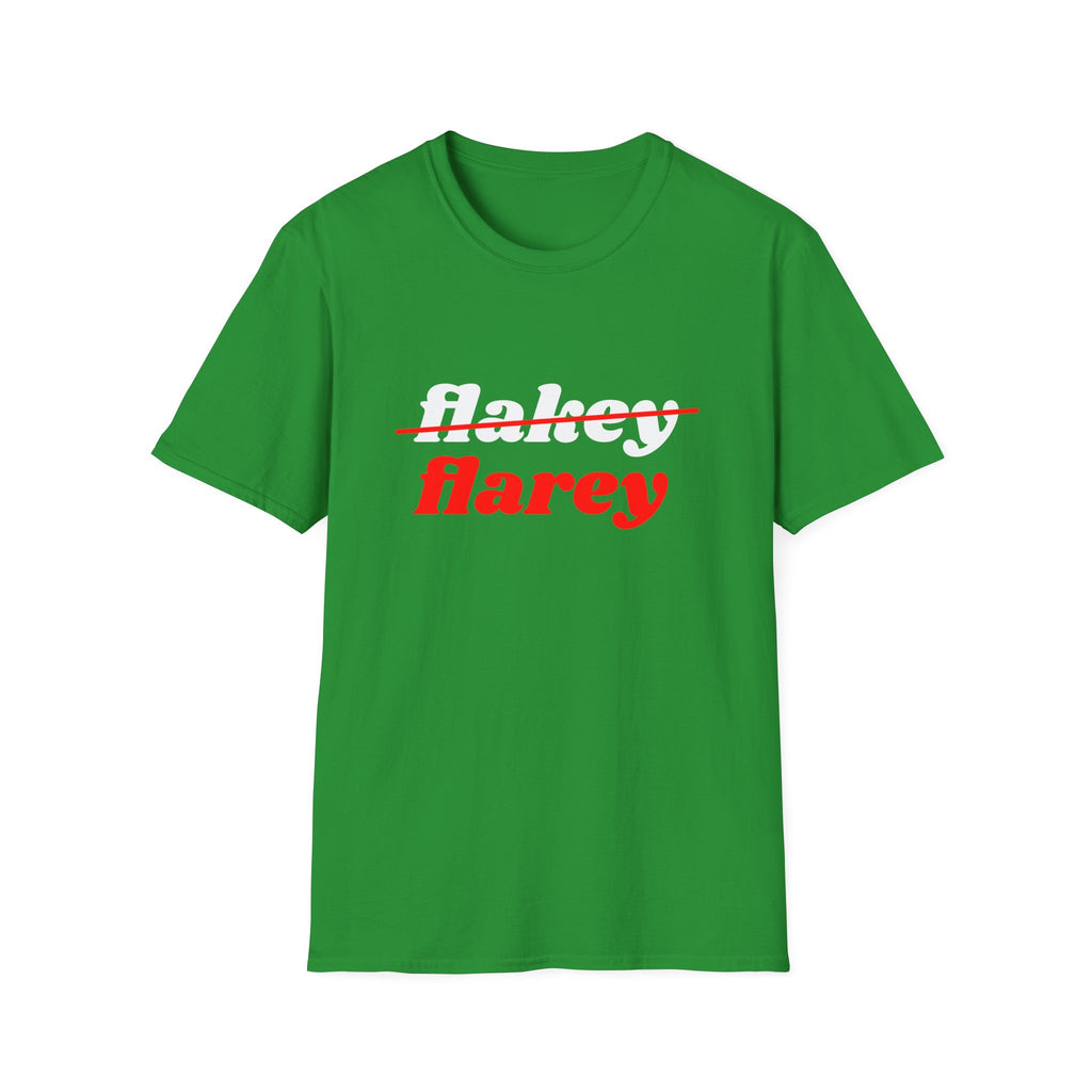 Not Flake, Flarey — Lupus humor Unisex Softstyle T-Shirt