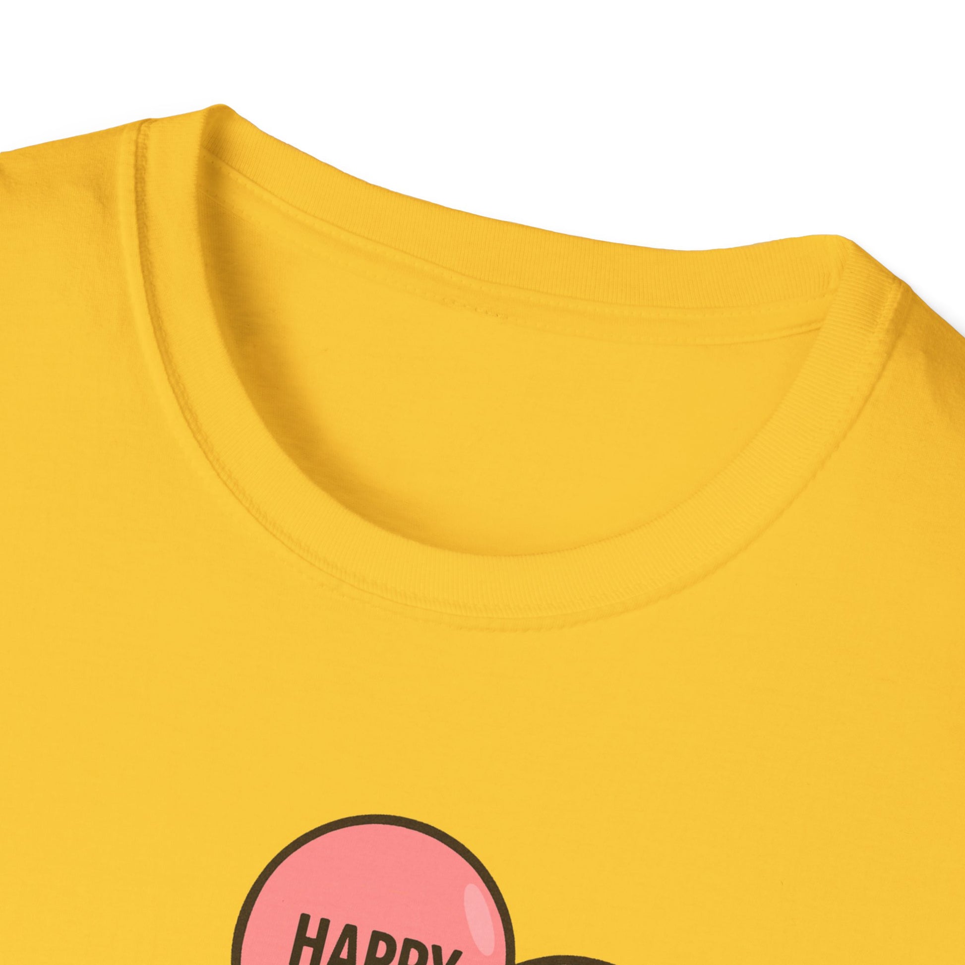 Happy Hedgehog T-Shirt, Cute Animal Tee, Unisex Softstyle Shirt, Gift for Postal Workers & Mail Carriers, Birthday Present, Casual Wear