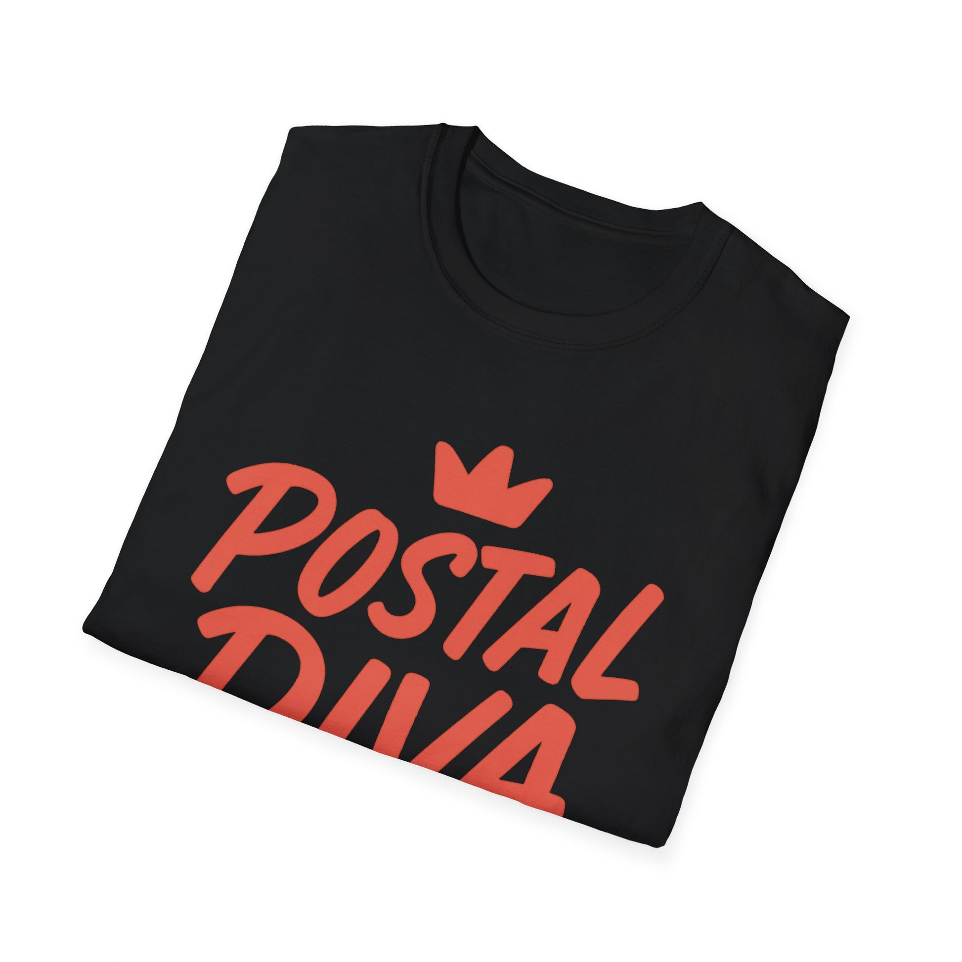Postal Diva Unisex T-Shirt - Fun Gift for Postal Workers, Casual Wear, Birthday, Holidays, Graphic Tee