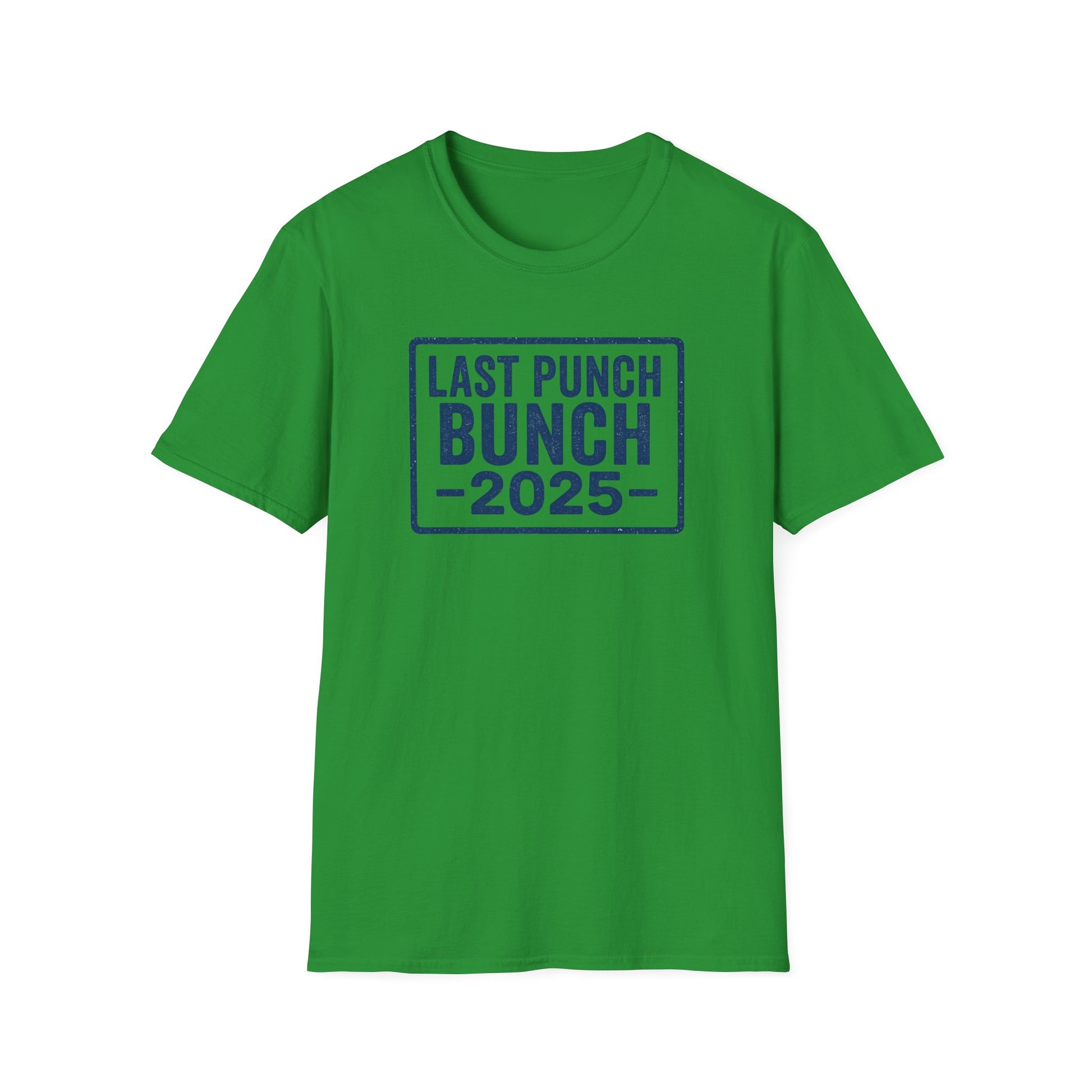 Unisex Softstyle T-Shirt - Last Punch Bunch 2025, Gift Ideas For Retirees, Perfect For Postal Workers