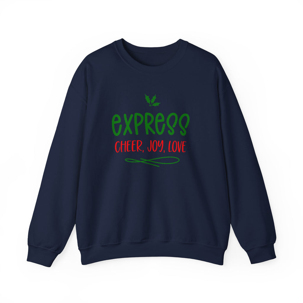 Express Cheer Joy Love Sweatshirt, Holiday Postal Sweatshirt, Holiday Gifts For Postal Workers.