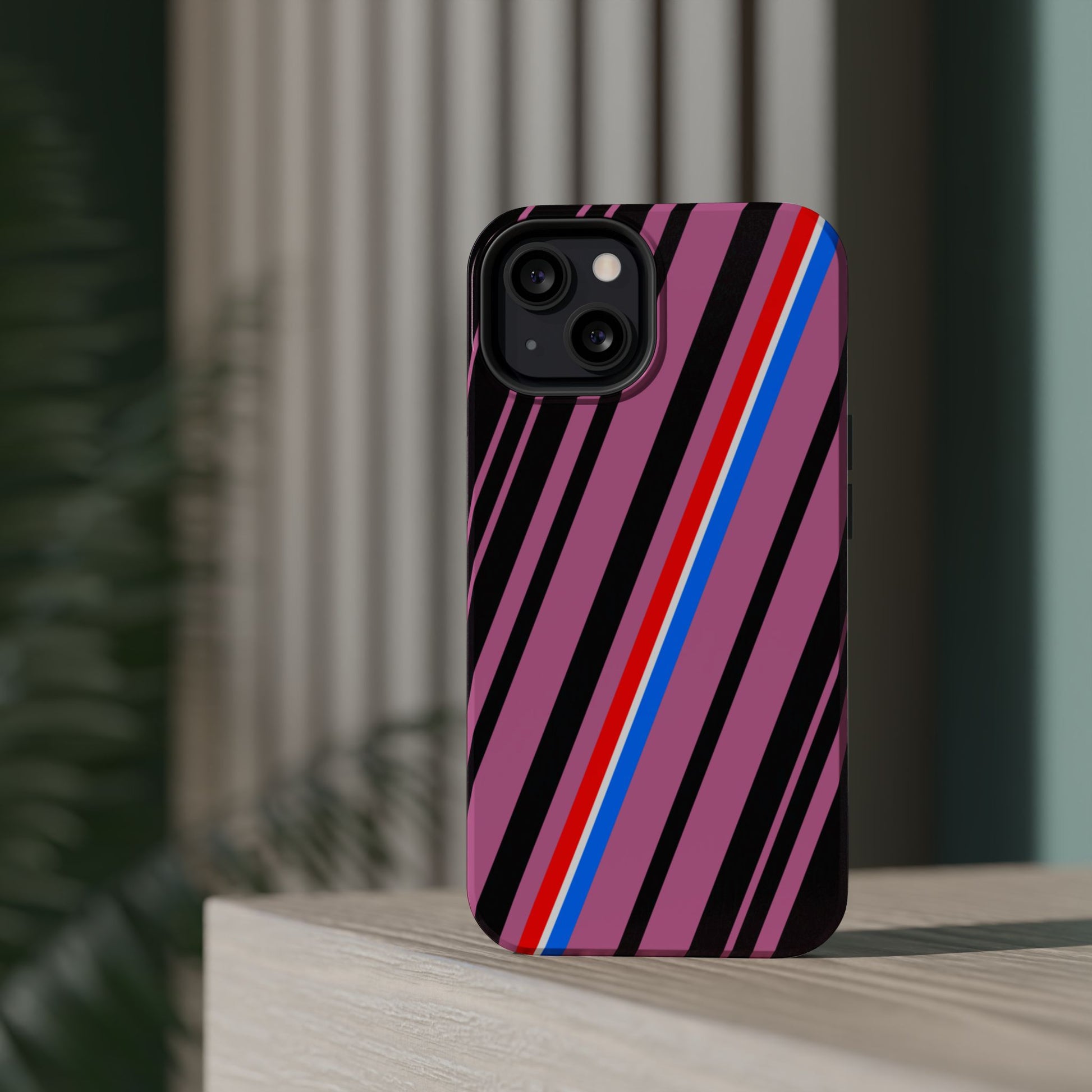 Vibrant Magnetic Phone Cases for Impact Resistance, Phone Protection, Gift for Tech Lovers, Postal Workers, Colorful Barcode Cases