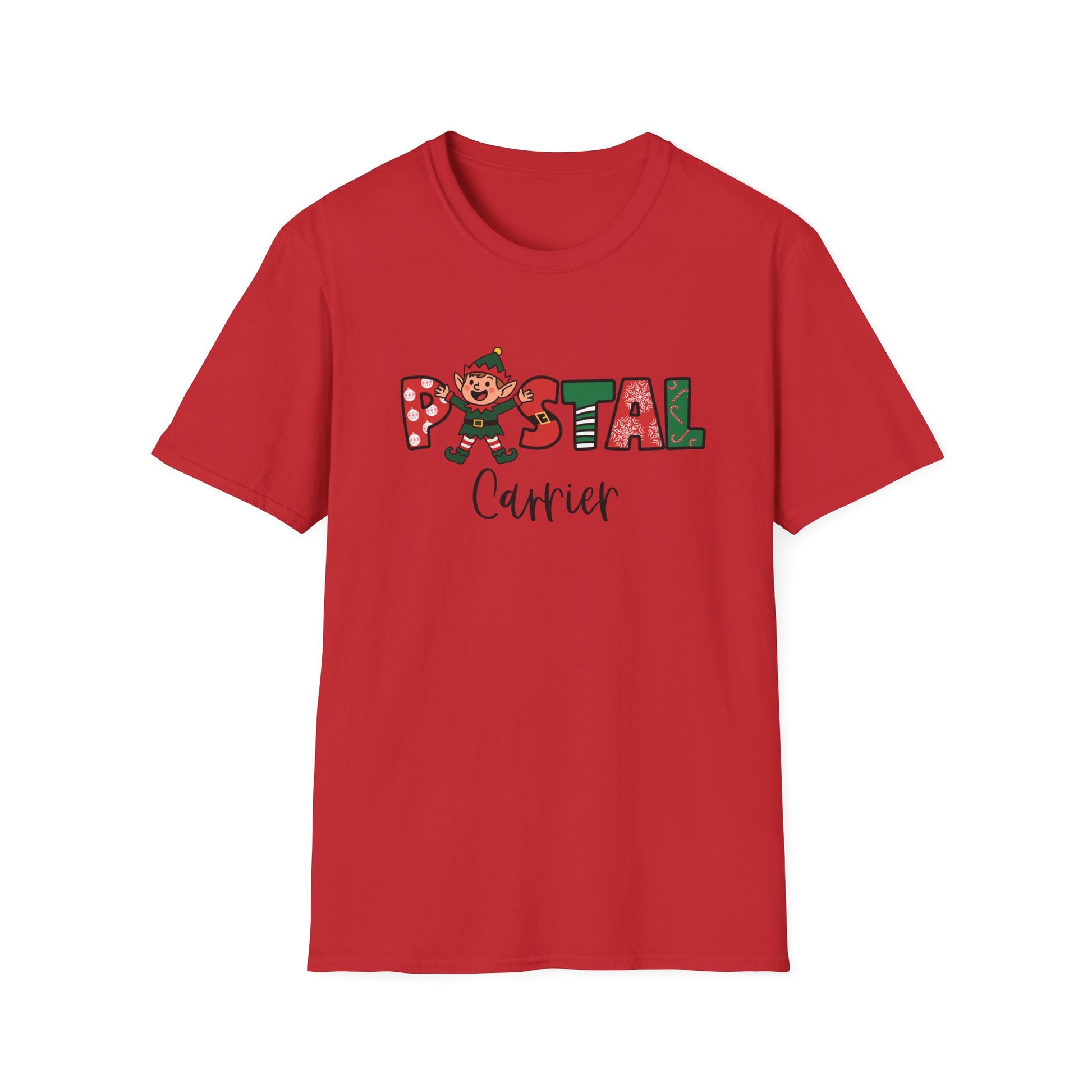 Christmas Postal Carrier T-Shirt for Kids