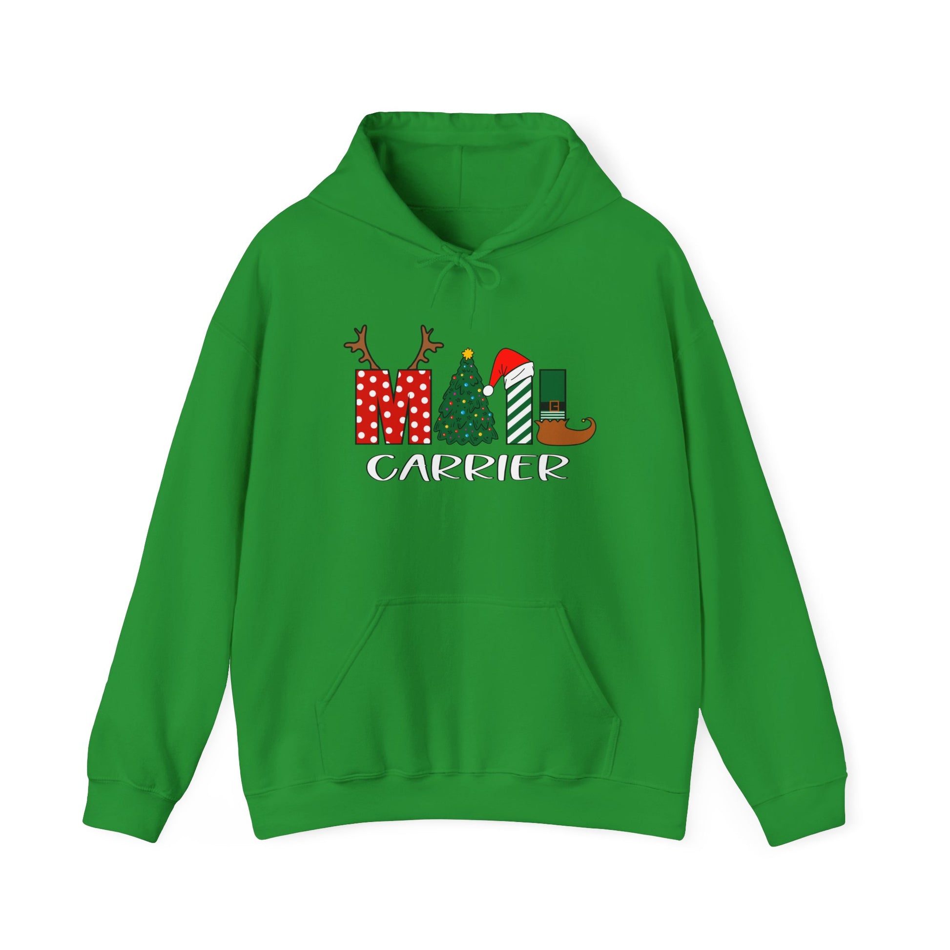 Festive Mail Carrier Holiday Sweatshirt – Mail Carrier Christmas Hoody.