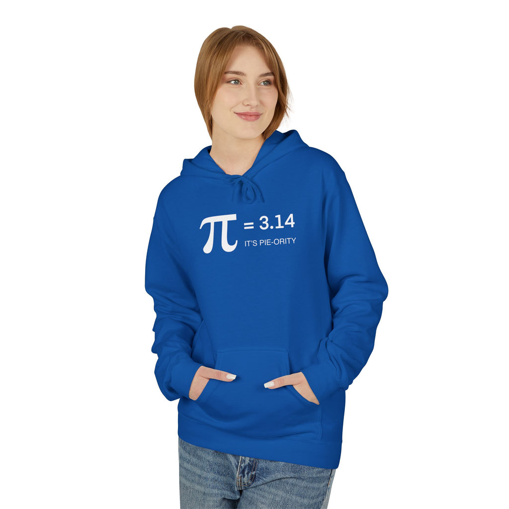 Pi = 3.14 Hoodie — Funny Math Nerd Pullover for Pi Day