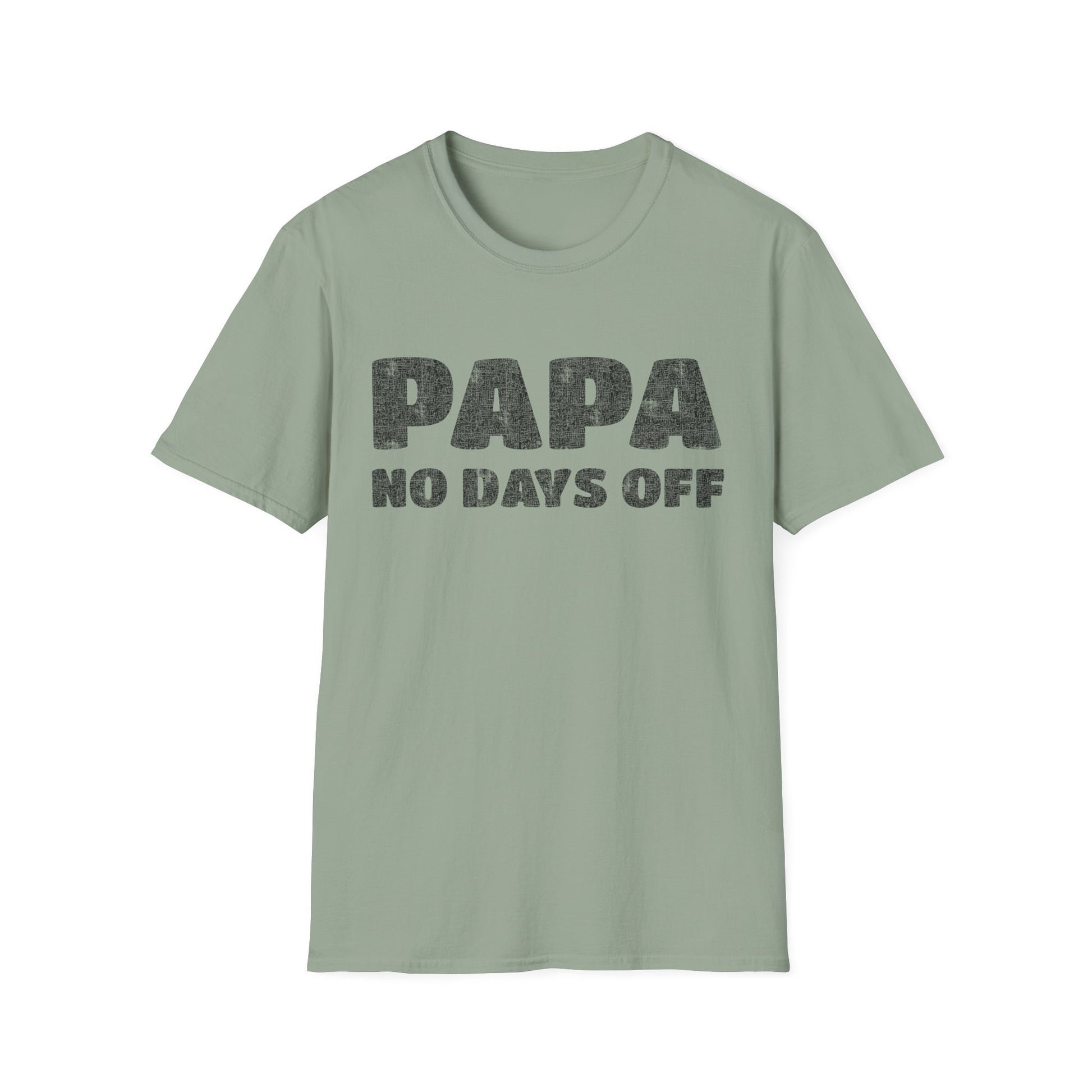 Papa No Days Off — Distressed Vintage Father’s Day Tee