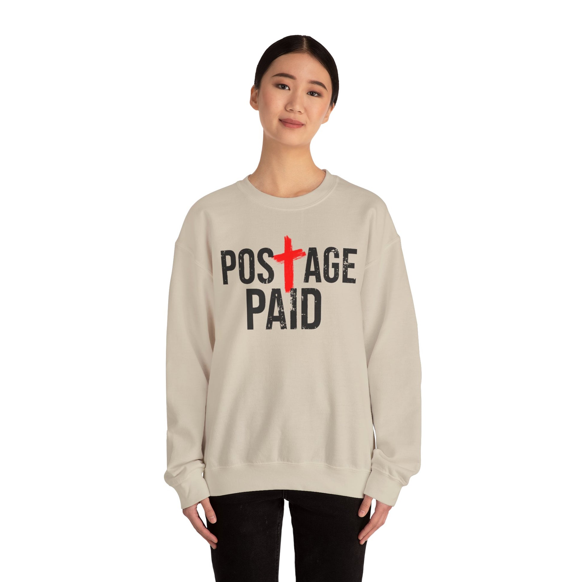 Postage Paid Faith Crewneck Sweatshirt